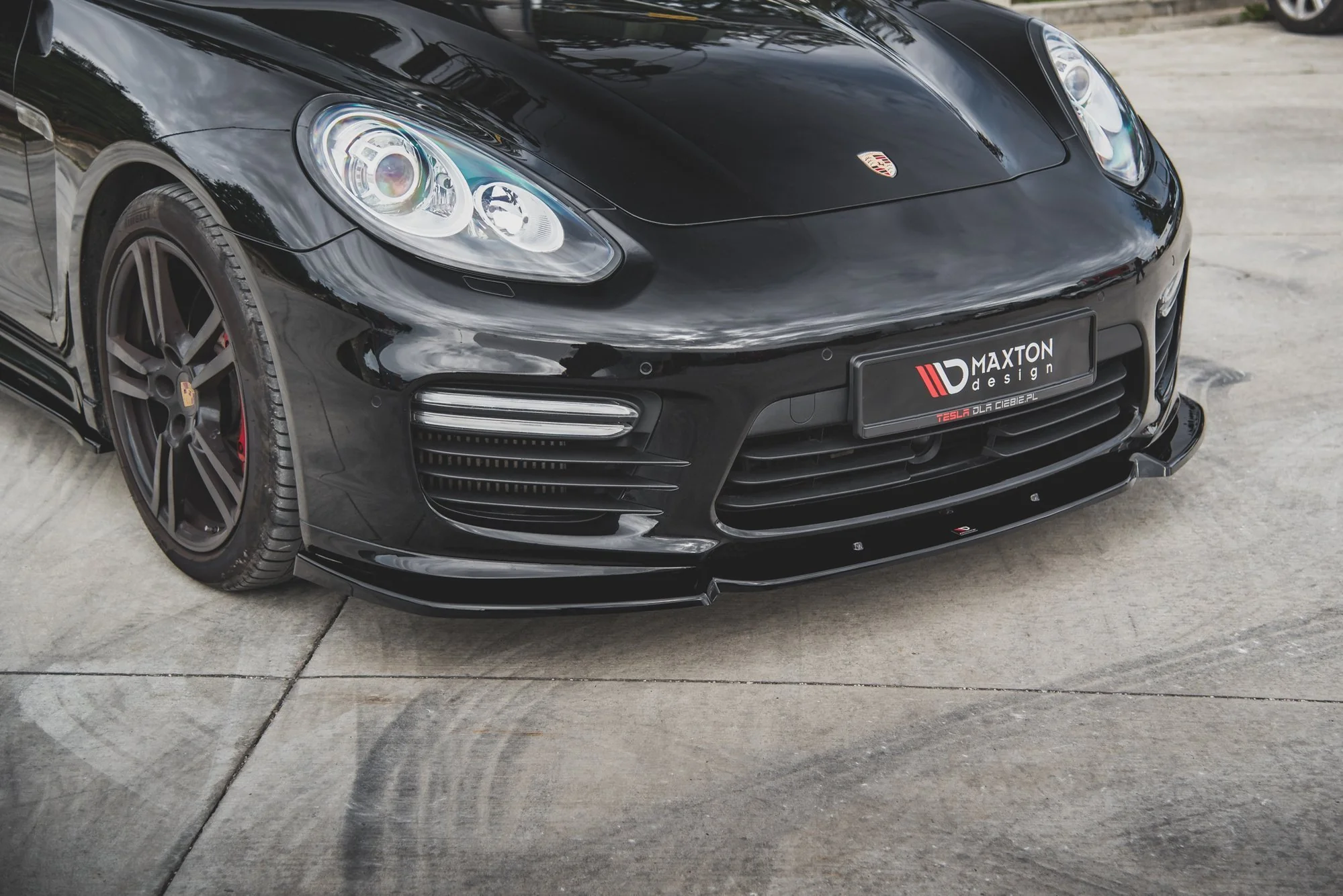 FRONT SPLITTER V.1 PORSCHE PANAMERA TURBO 970 FACELIFT - Image 4