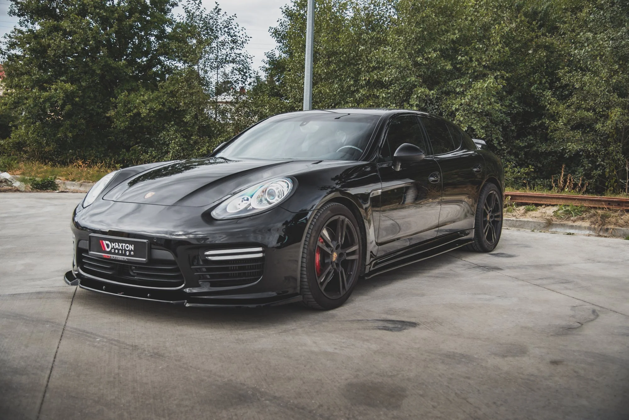 FRONT SPLITTER V.1 PORSCHE PANAMERA TURBO 970 FACELIFT - Image 6