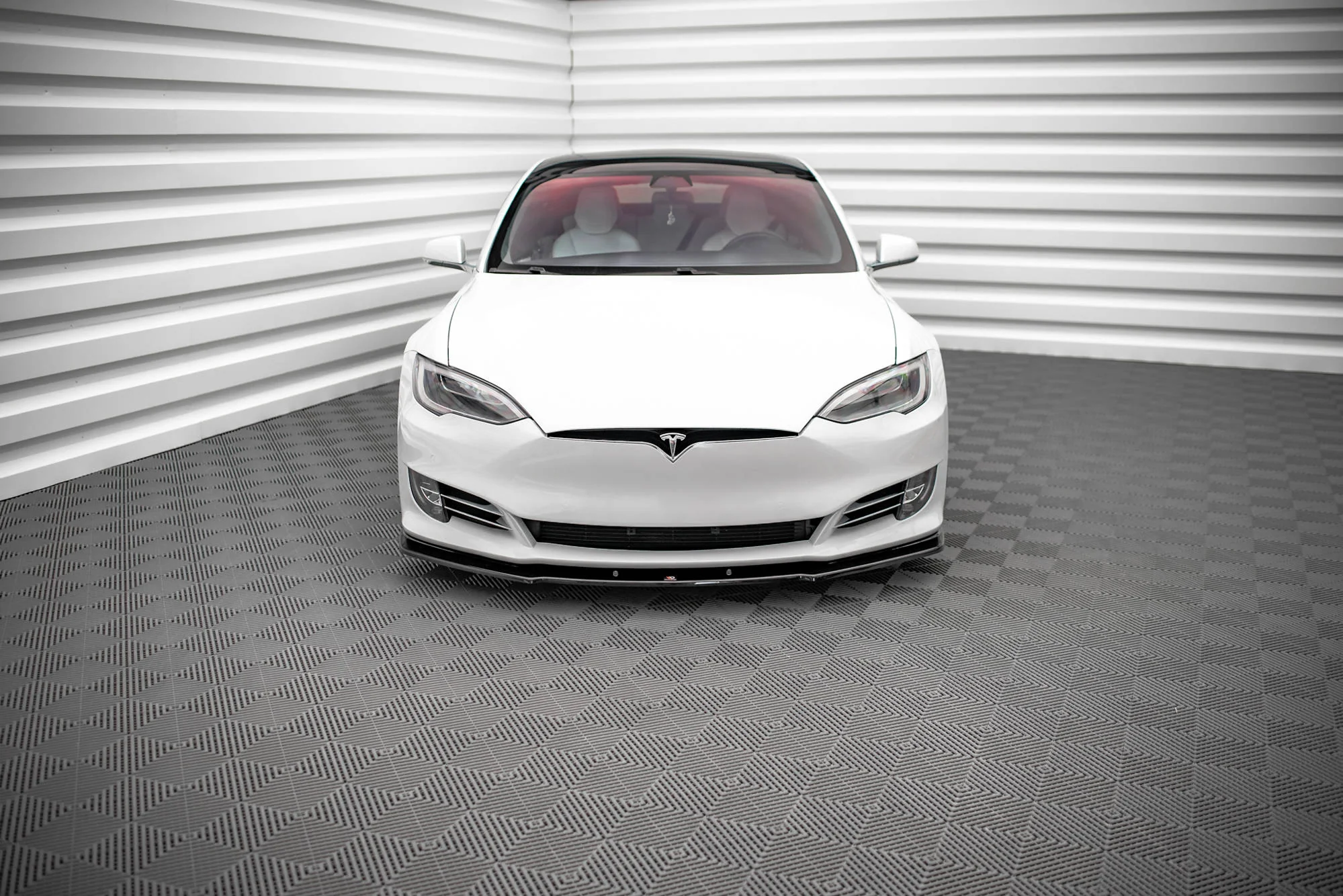 FRONT SPLITTER V.1 TESLA MODEL S FACELIFT - Image 2