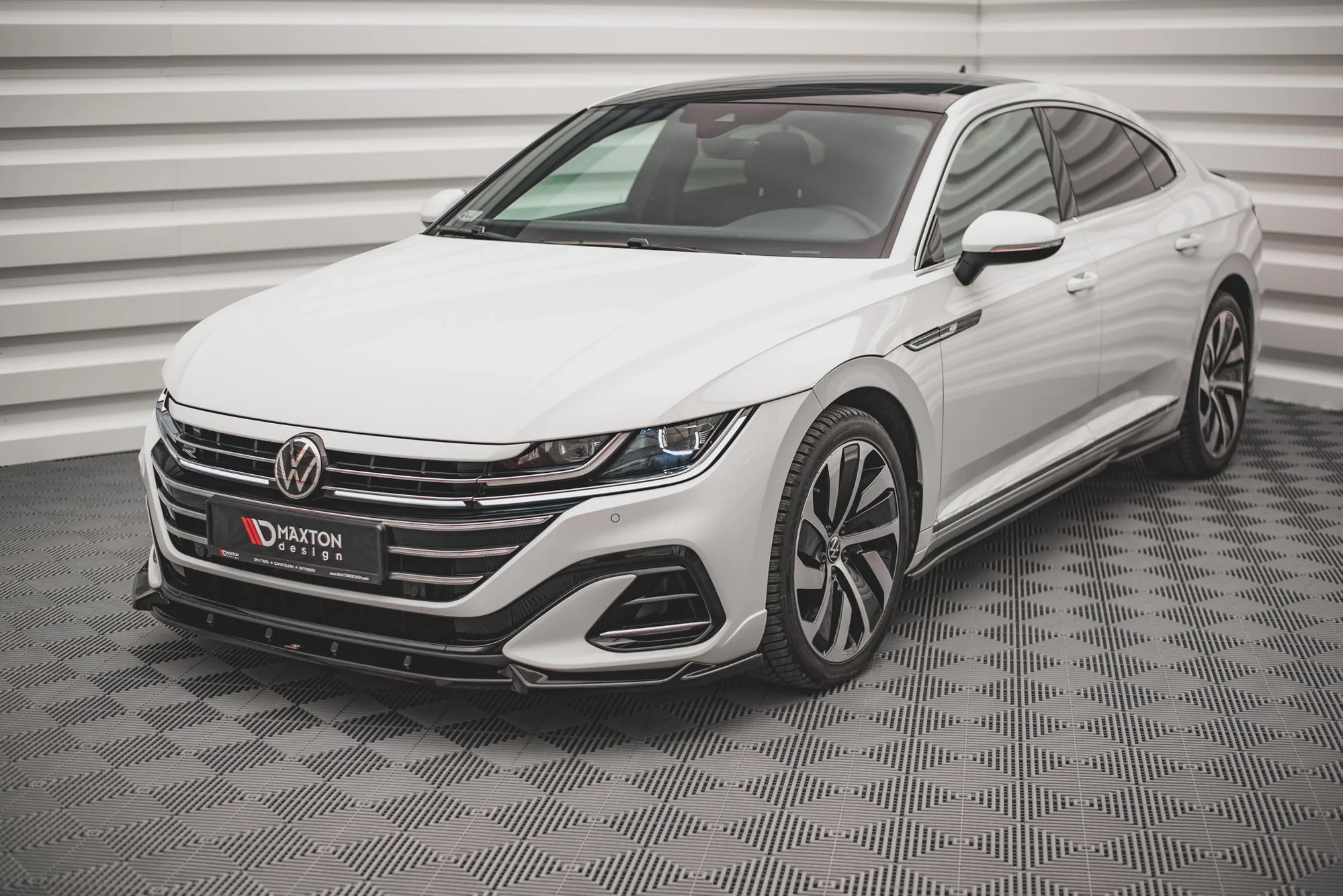 FRONT SPLITTER V.1 VOLKSWAGEN ARTEON R-LINE FACELIFT - Image 3