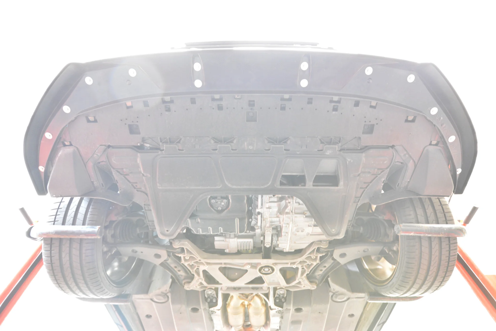 Front Splitter V.2 Audi A3 S-Line Sedan / S3 Sedan 8Y Facelift - Image 7