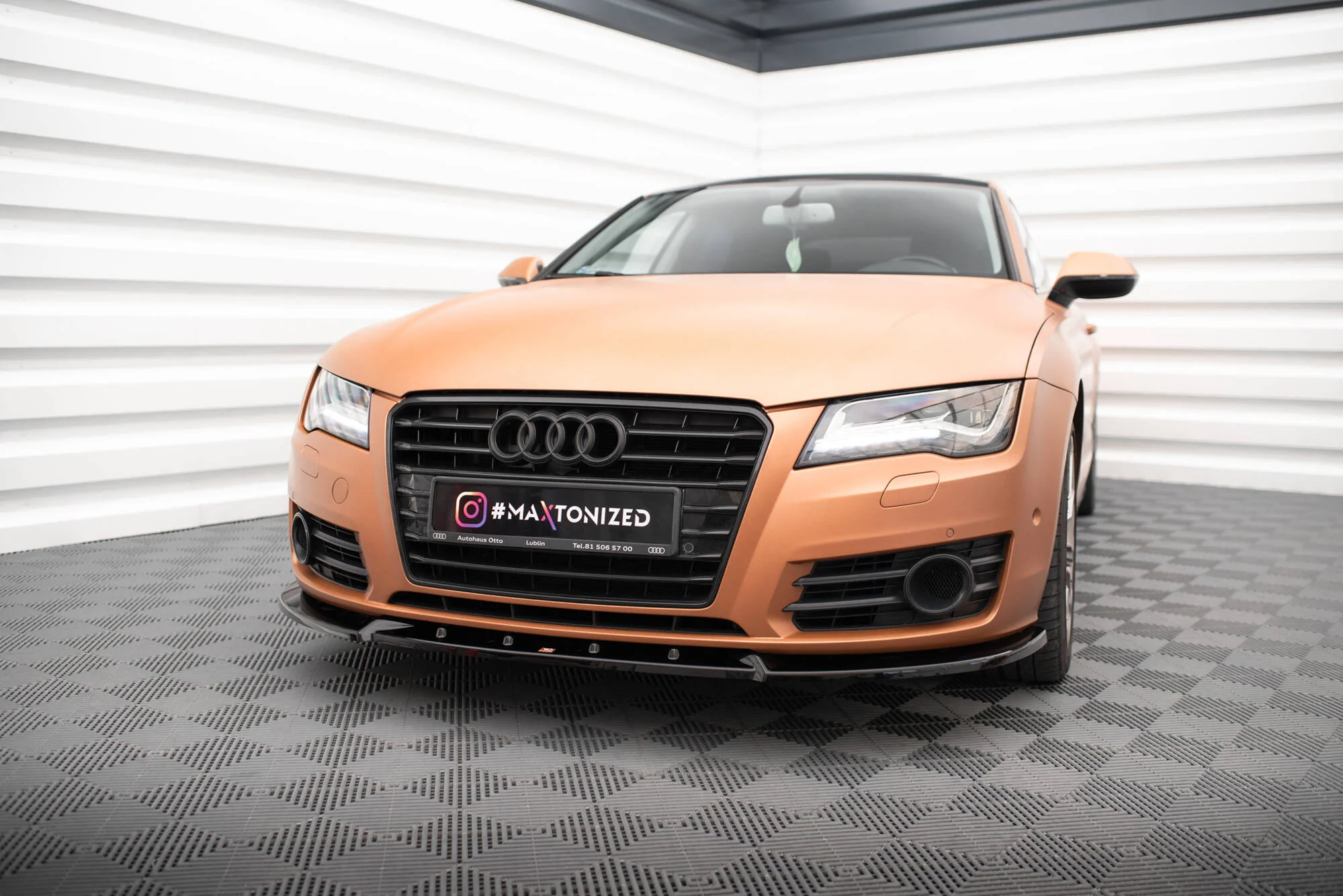 Front Splitter V.2 Audi A7 C7 - Image 4