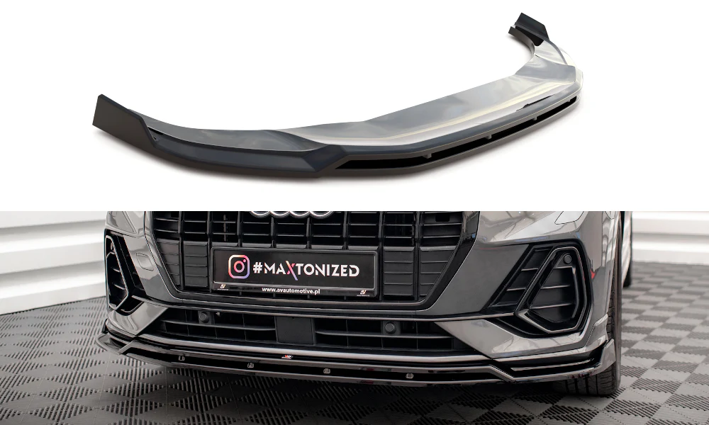 FRONT SPLITTER V.2 AUDI Q3 S-LINE F3