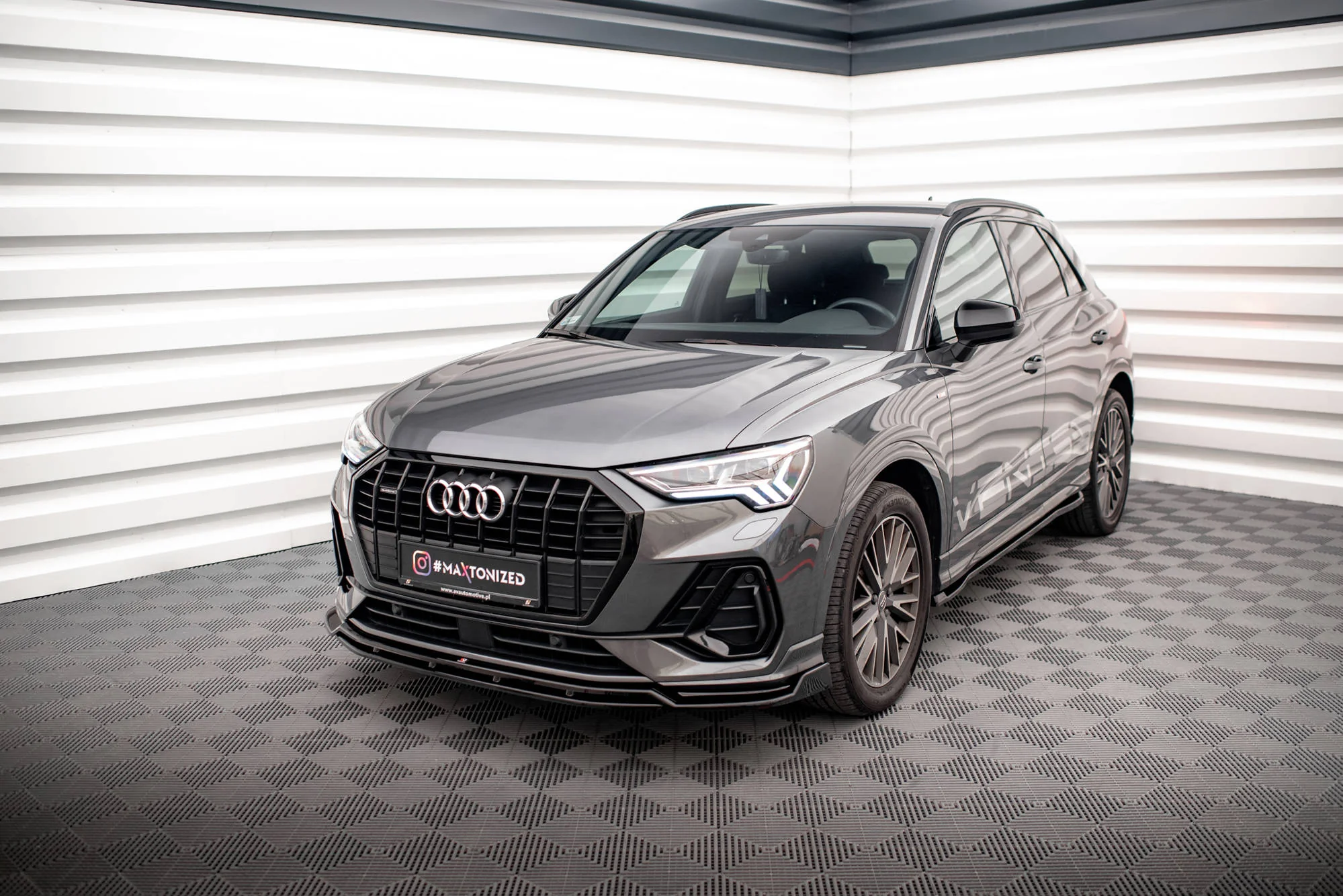 FRONT SPLITTER V.2 AUDI Q3 S-LINE F3 - Image 2