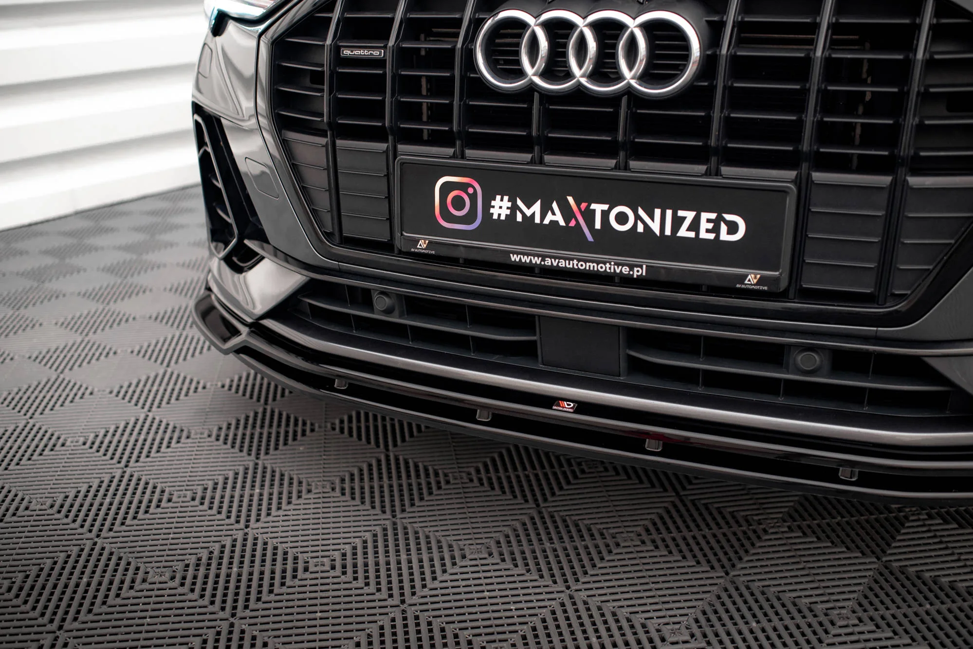 FRONT SPLITTER V.2 AUDI Q3 S-LINE F3 - Image 4