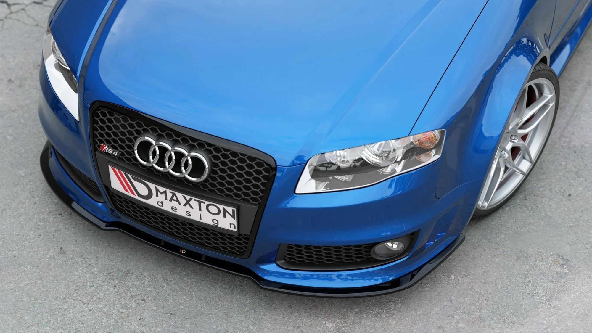 FRONT SPLITTER V.2 AUDI RS4 B7 - Image 6