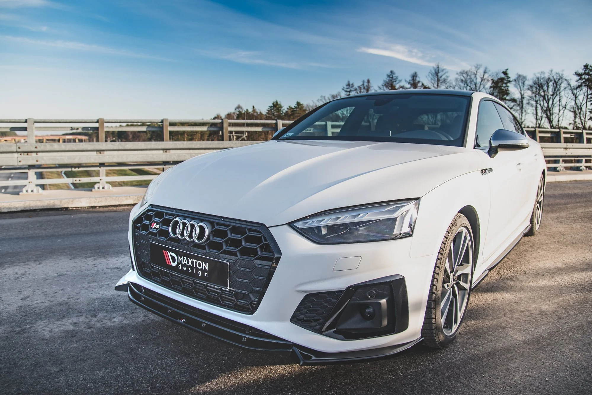 FRONT SPLITTER V.2 AUDI S5 / A5 S-LINE F5 FACELIFT - Image 3