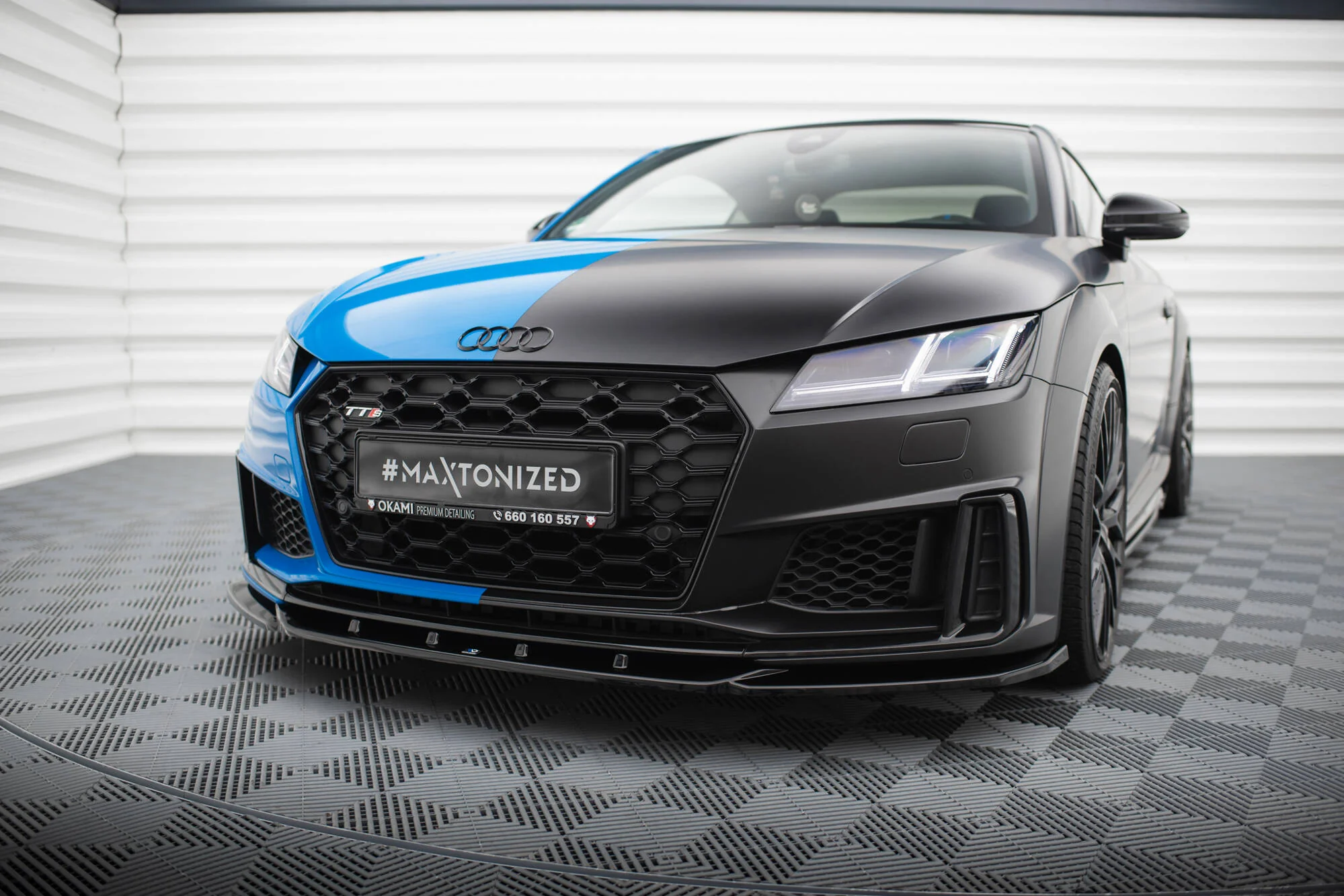 Front Splitter V.2 Audi TT S / TT S-Line 8S Facelift - Image 3