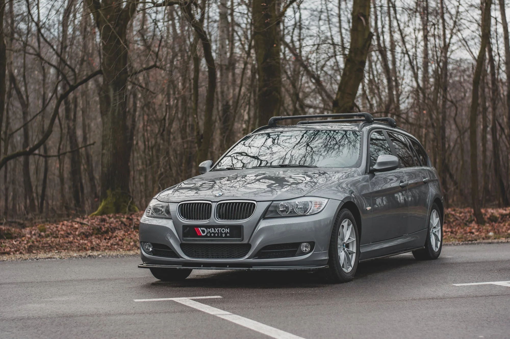 FRONT SPLITTER V.2 BMW 3 E90/E91 FACELIFT - Image 2
