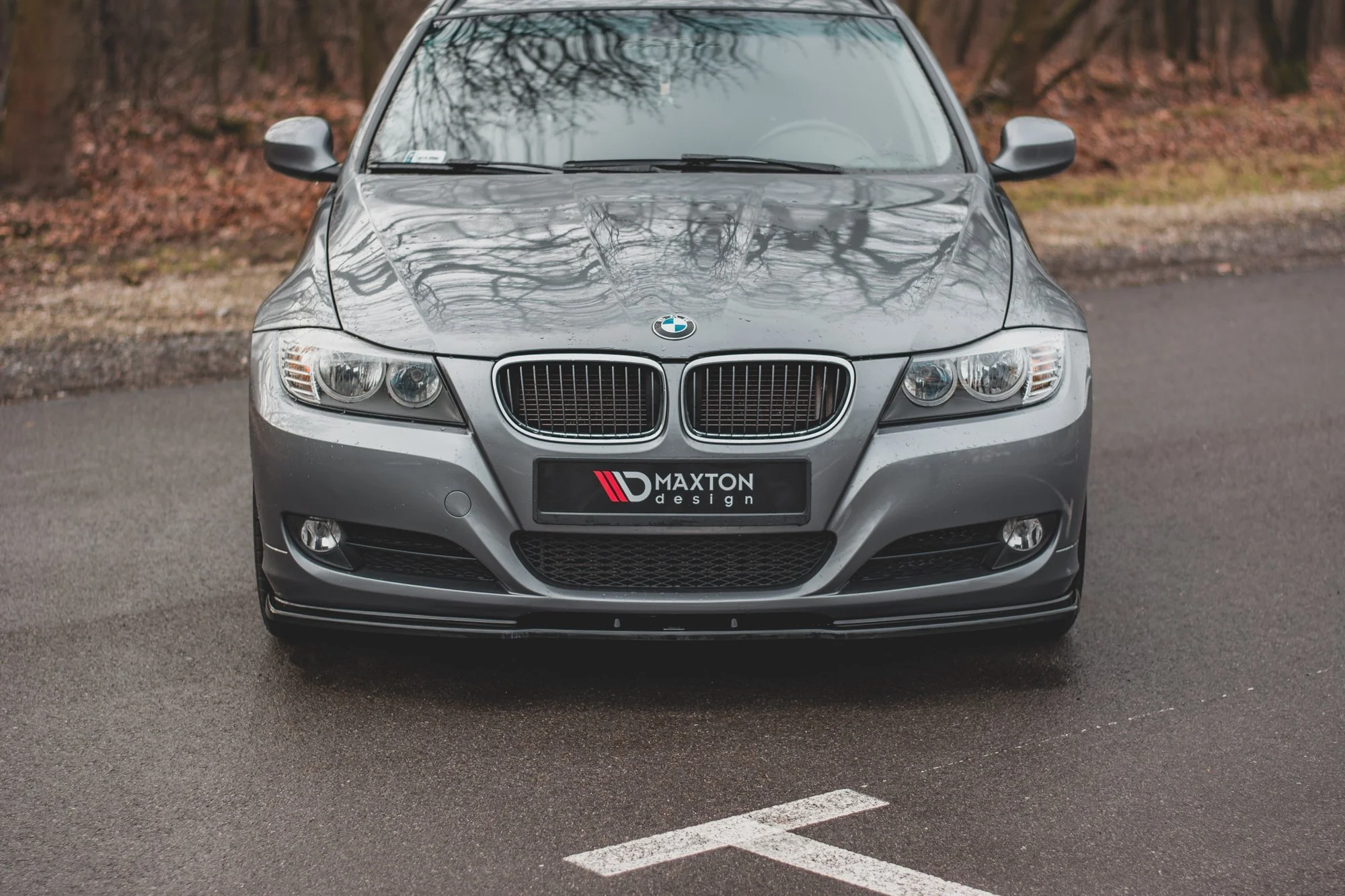 FRONT SPLITTER V.2 BMW 3 E90/E91 FACELIFT - Image 3