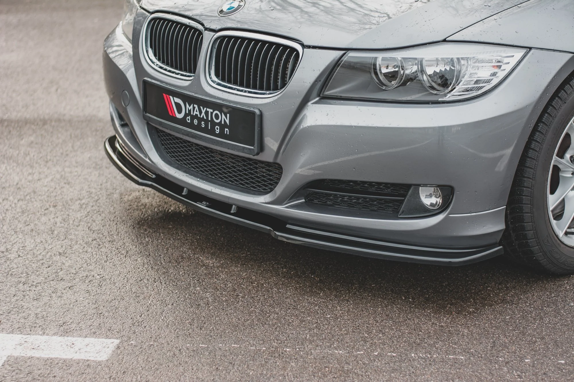 FRONT SPLITTER V.2 BMW 3 E90/E91 FACELIFT - Image 4