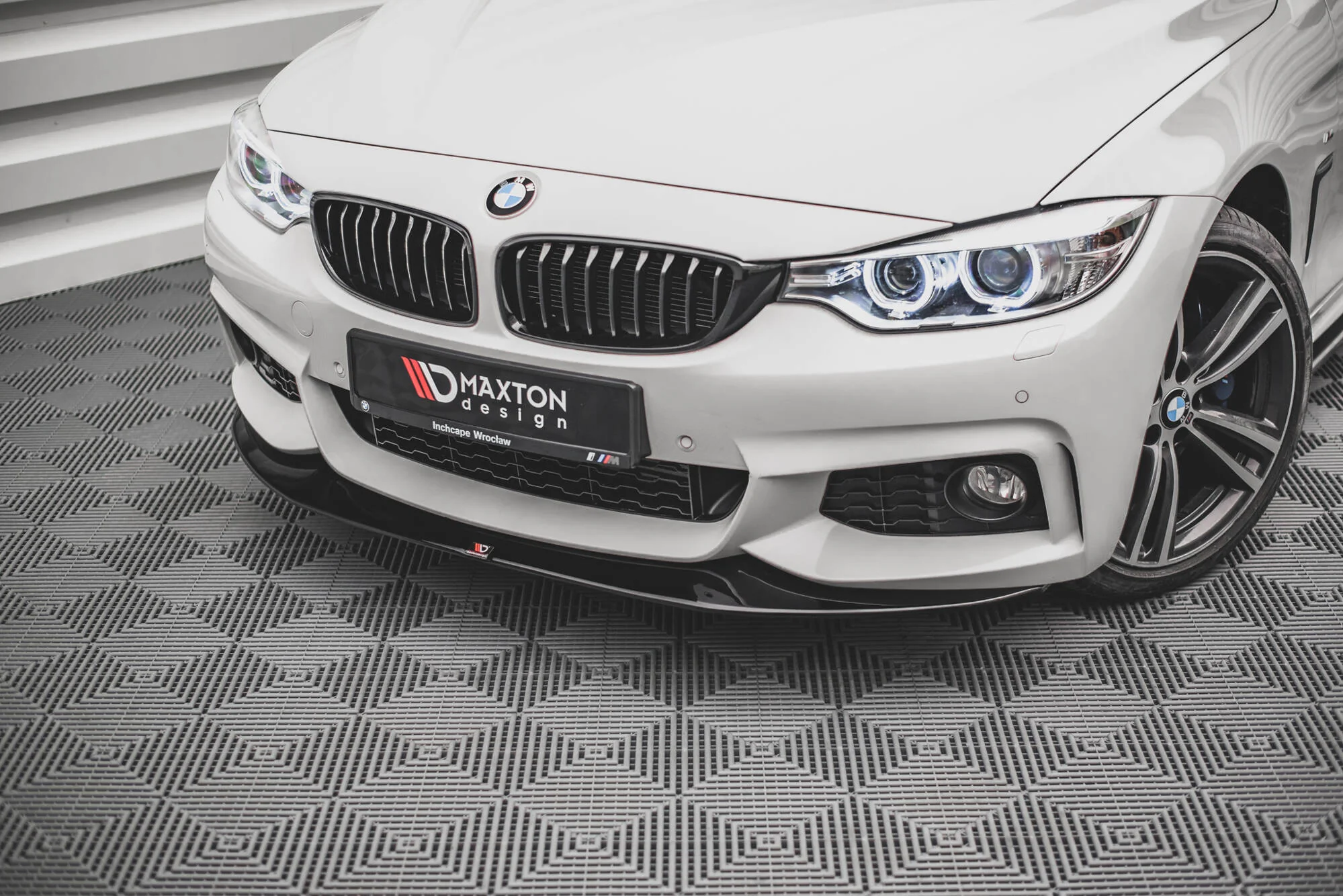 FRONT SPLITTER V.2 BMW 4 F32 M-PACK (GTS-LOOK) - Image 3