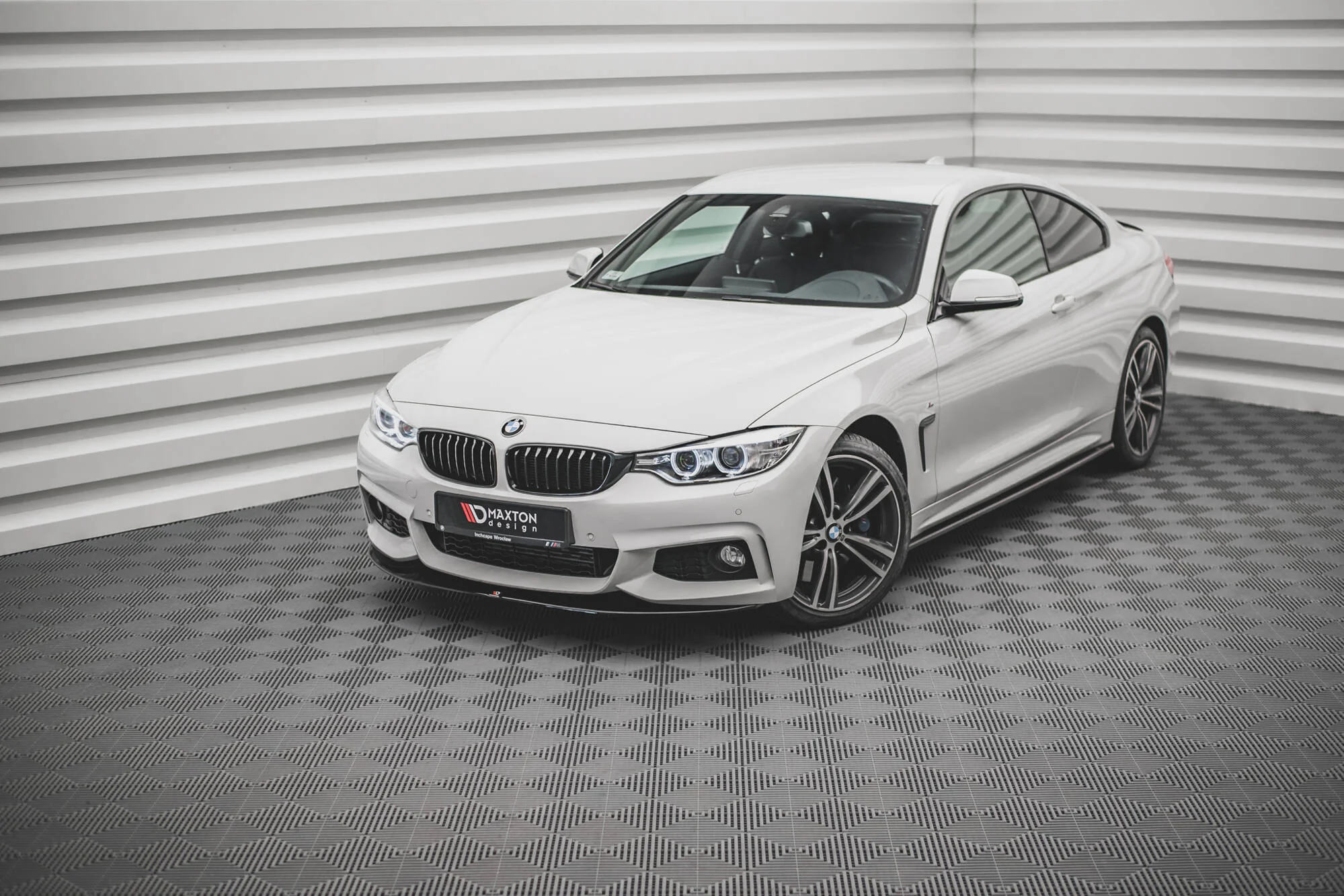 FRONT SPLITTER V.2 BMW 4 F32 M-PACK (GTS-LOOK) - Image 6