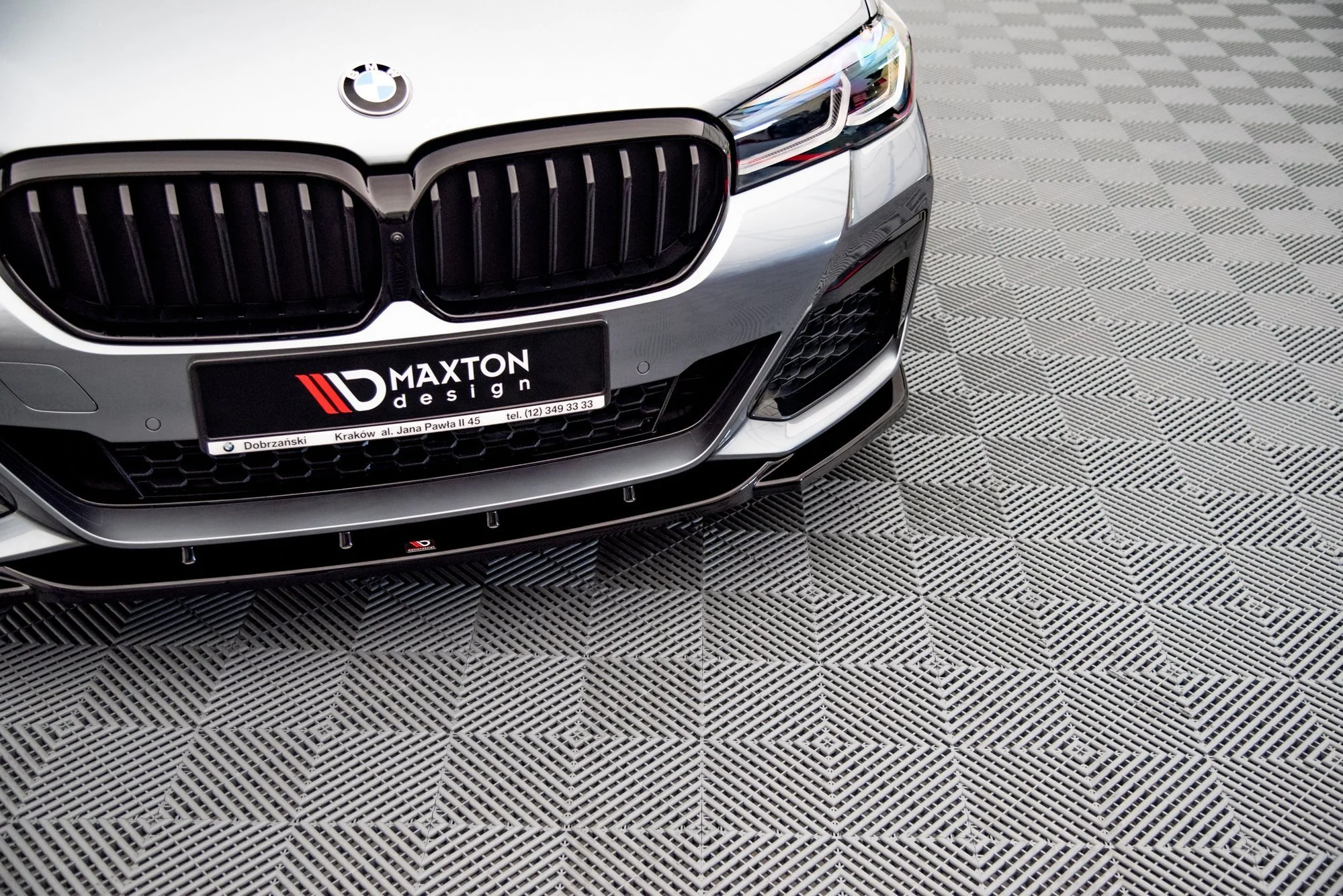 FRONT SPLITTER V.2 BMW 5 G30 FACELIFT M-PACK - Image 3