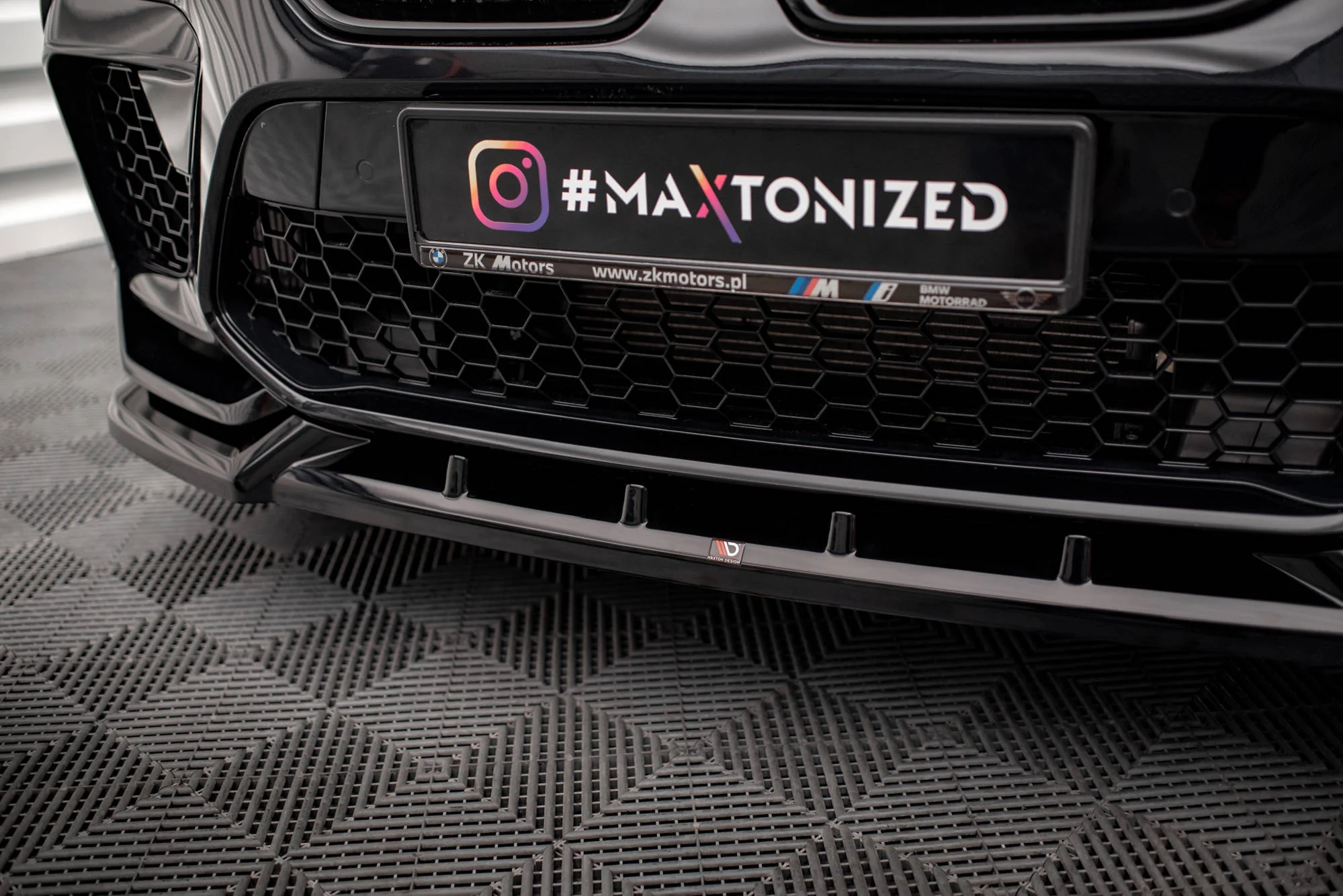 FRONT SPLITTER V.2 BMW X6 M F96 - Image 3