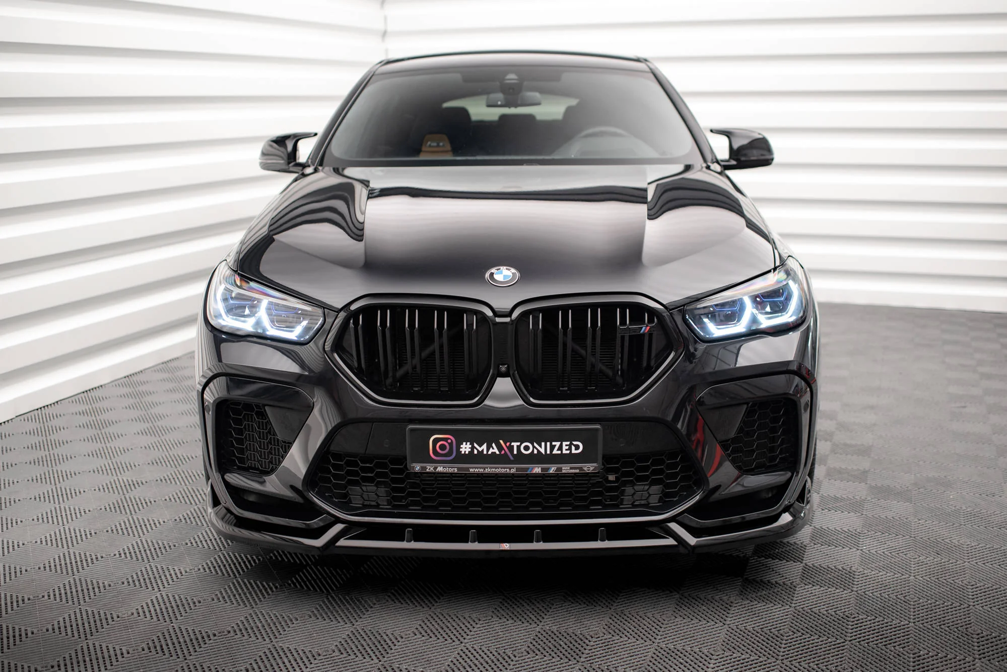 FRONT SPLITTER V.2 BMW X6 M F96 - Image 4