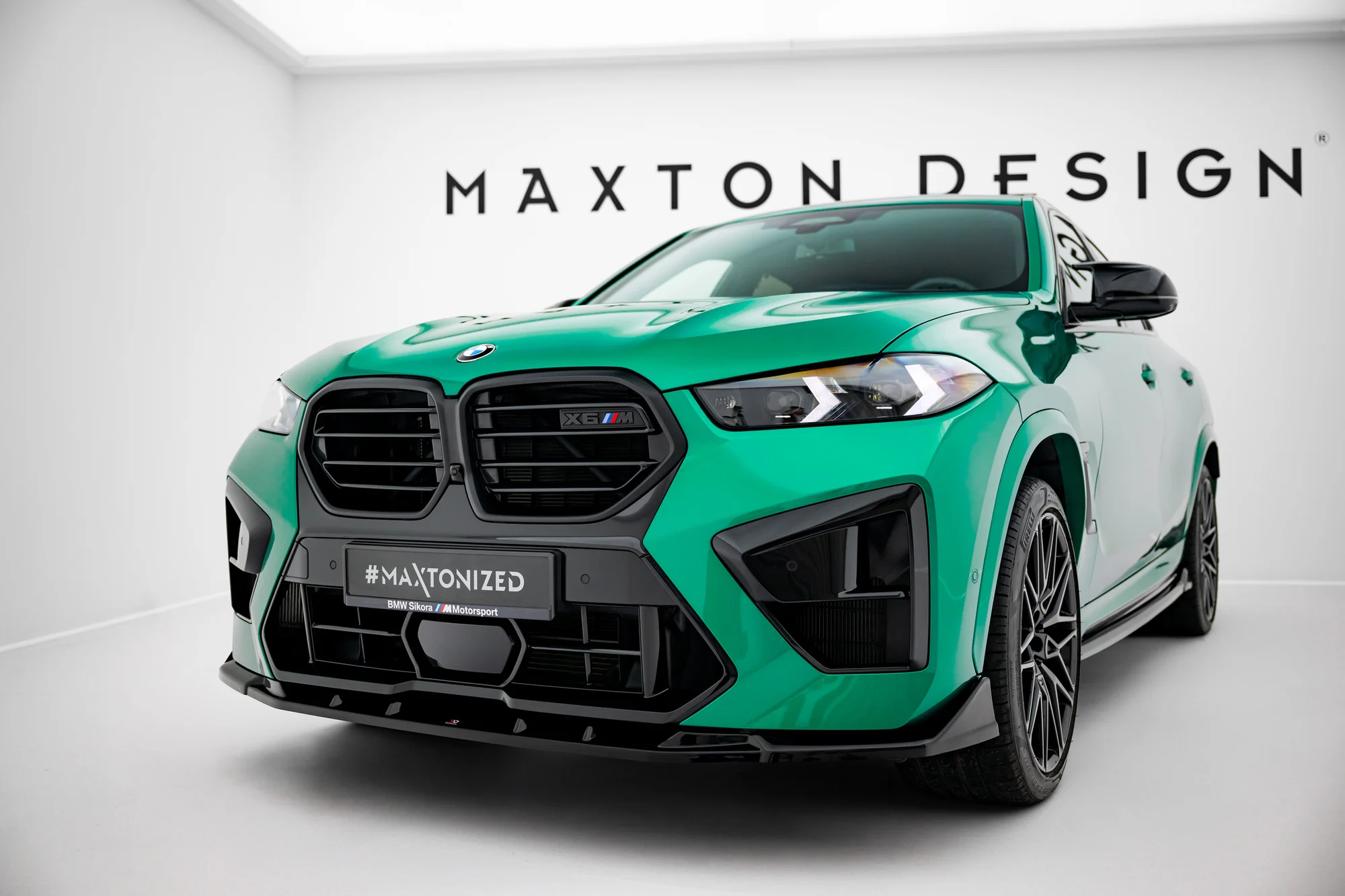 Front Splitter V.2 BMW X6 M F96 Facelift - Image 3