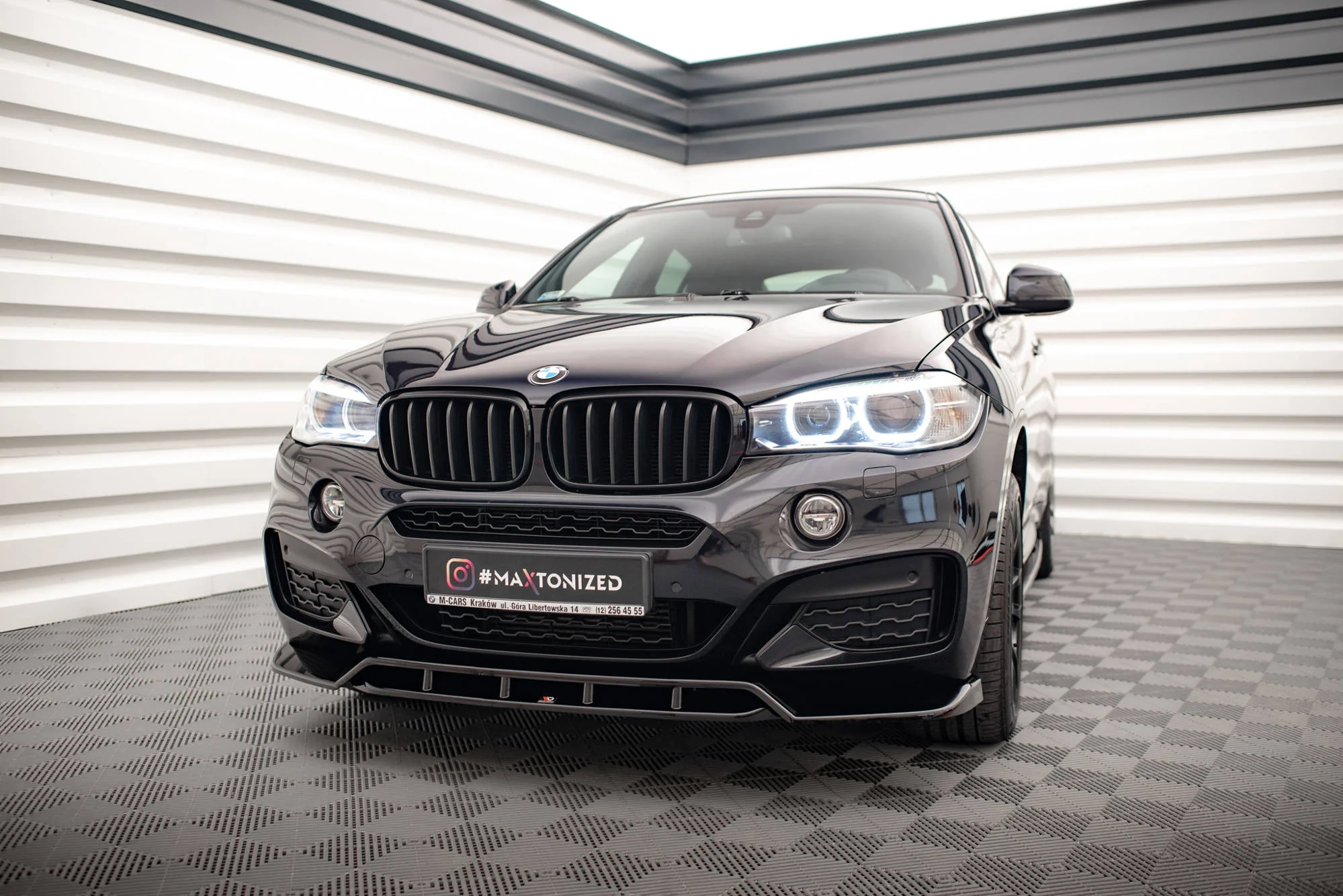 FRONT SPLITTER V.2 BMW X6 M-PACK F16 - Image 2