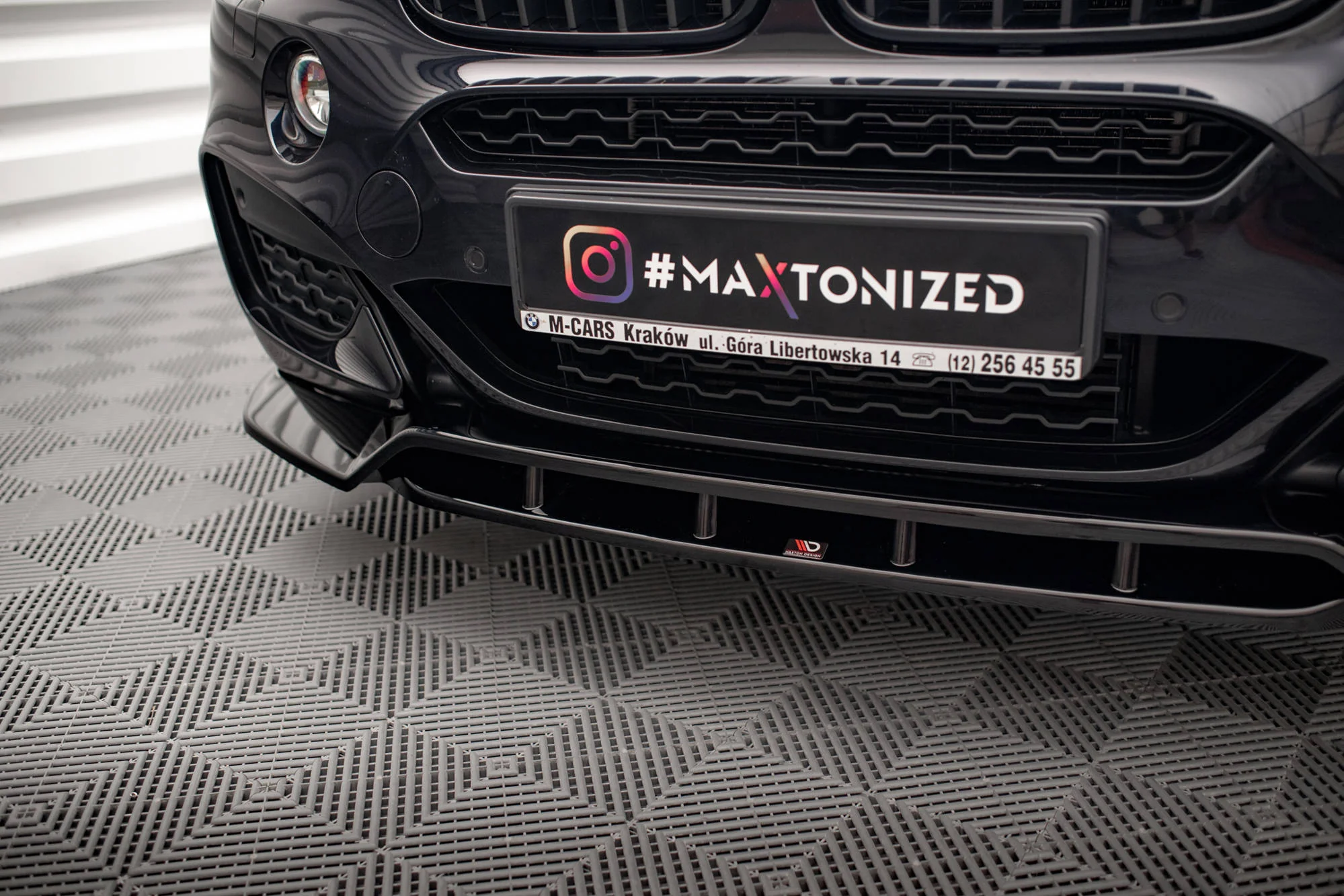 FRONT SPLITTER V.2 BMW X6 M-PACK F16 - Image 3
