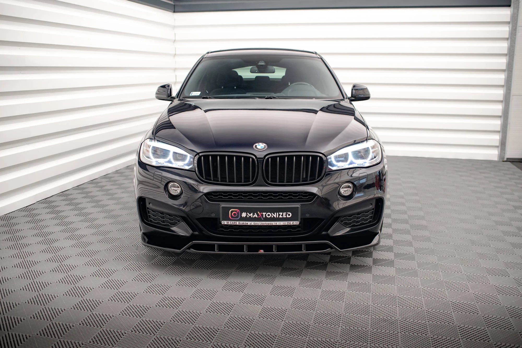 FRONT SPLITTER V.2 BMW X6 M-PACK F16 - Image 4