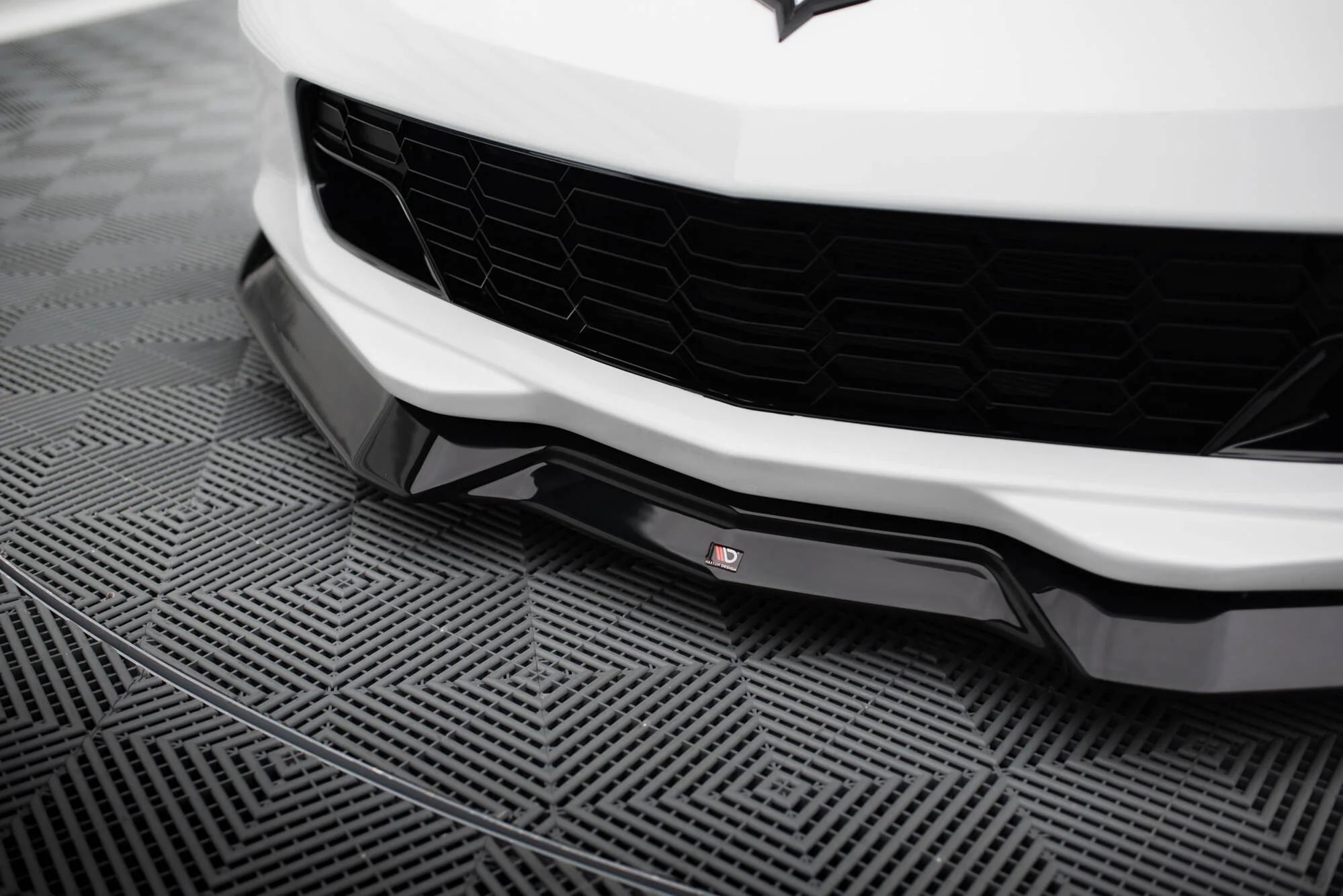 Front Splitter V.2 Chevrolet Corvette Stingray / Z06 C7 - Image 4
