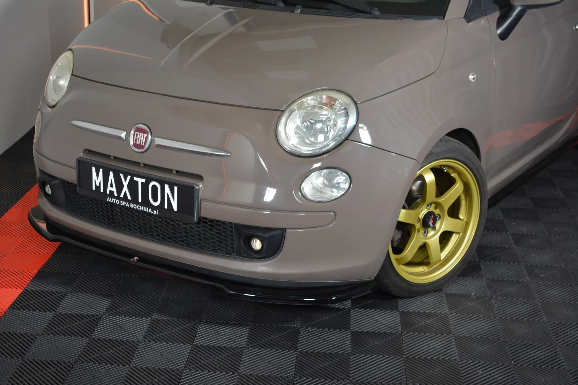 FRONT SPLITTER V.2 FIAT 500 HATCHBACK PREFACE - Image 3