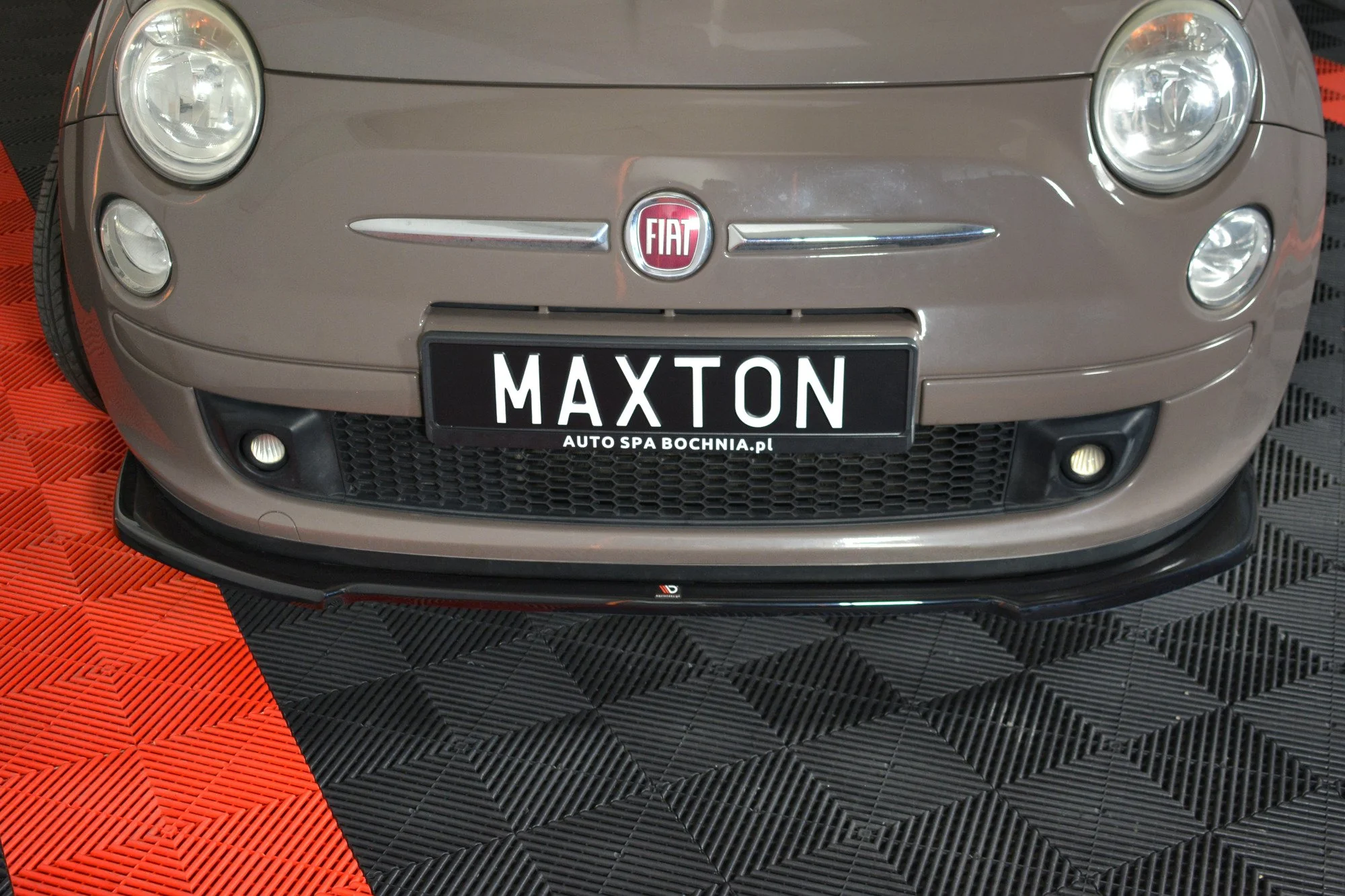 FRONT SPLITTER V.2 FIAT 500 HATCHBACK PREFACE - Image 4