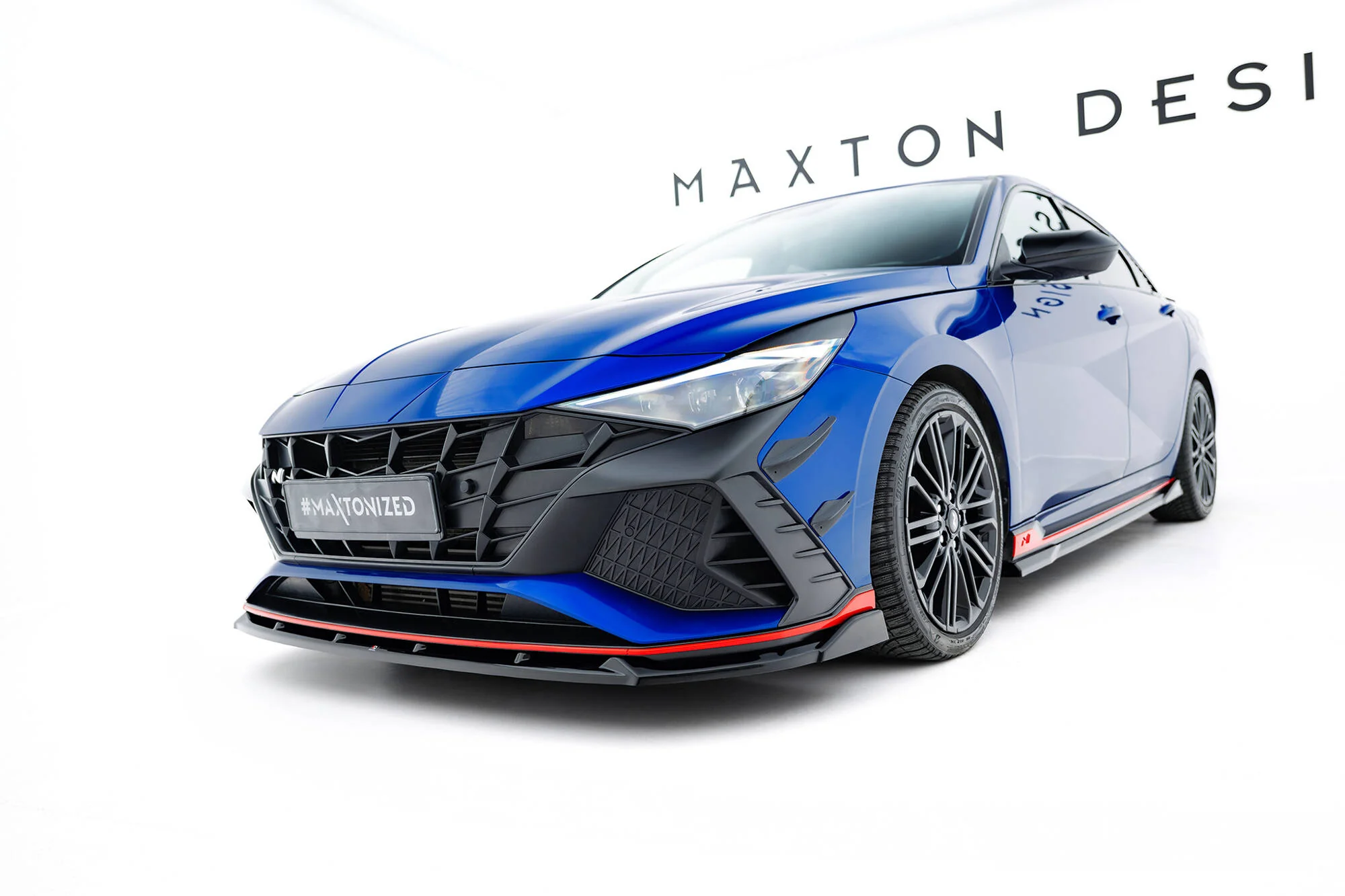 Front Splitter V.2 Hyundai Elantra N Mk7 - Image 3