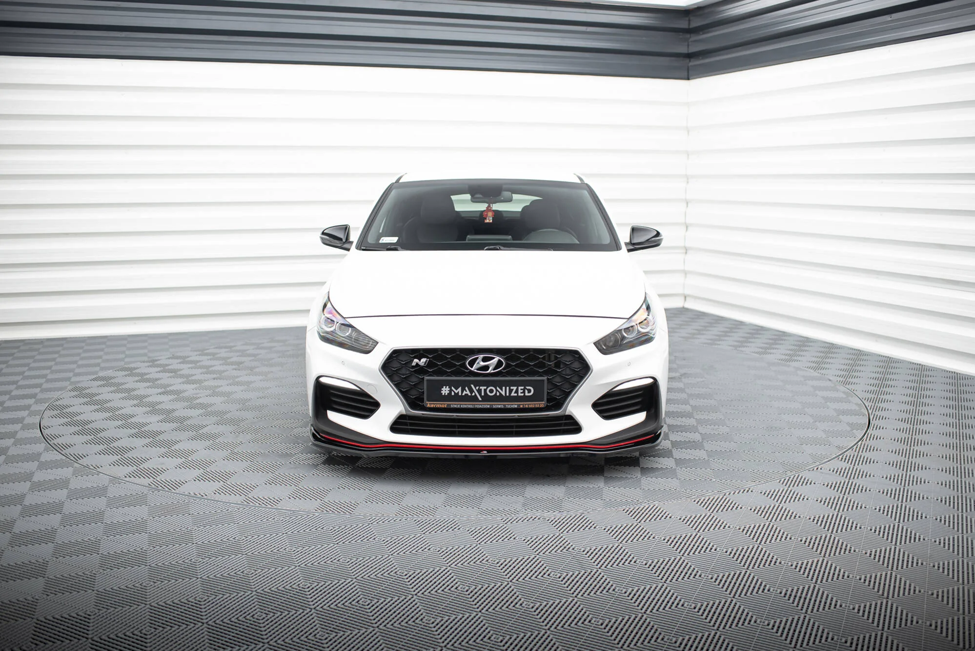 FRONT SPLITTER V.2 HYUNDAI I30 N (ELANTRA GT) MK3 HATCHBACK / FASTBACK - Image 2