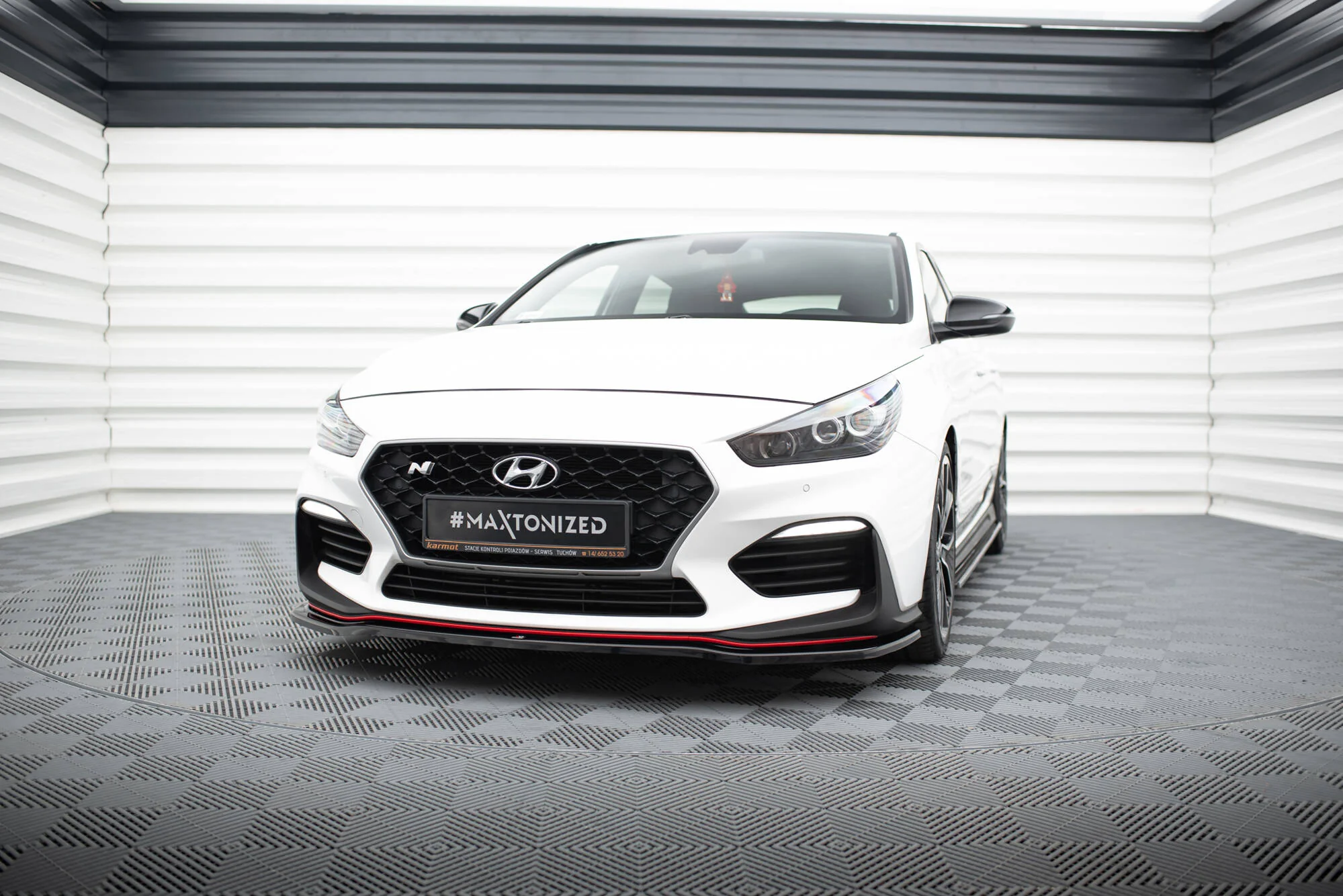 FRONT SPLITTER V.2 HYUNDAI I30 N (ELANTRA GT) MK3 HATCHBACK / FASTBACK - Image 3