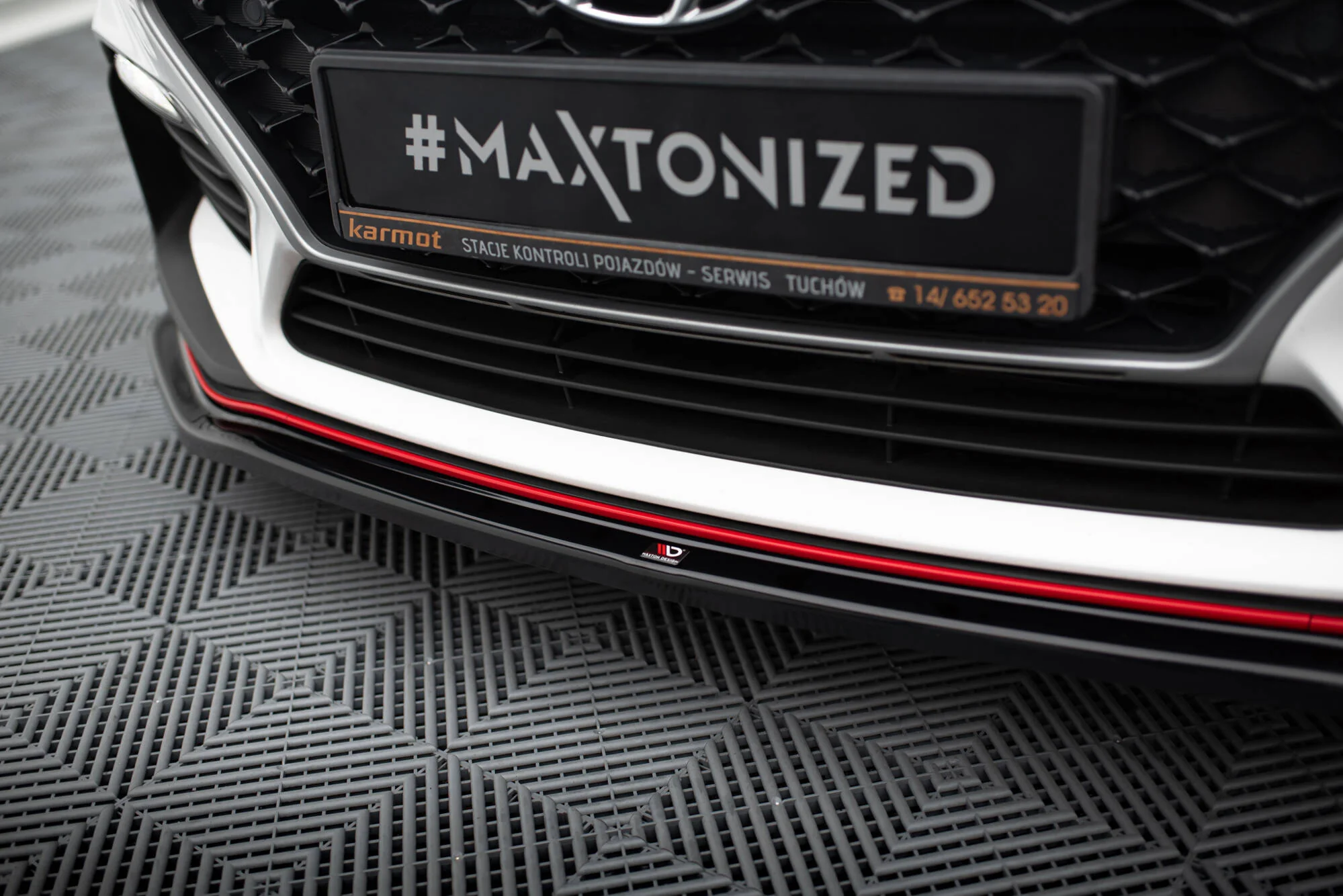 FRONT SPLITTER V.2 HYUNDAI I30 N (ELANTRA GT) MK3 HATCHBACK / FASTBACK - Image 4