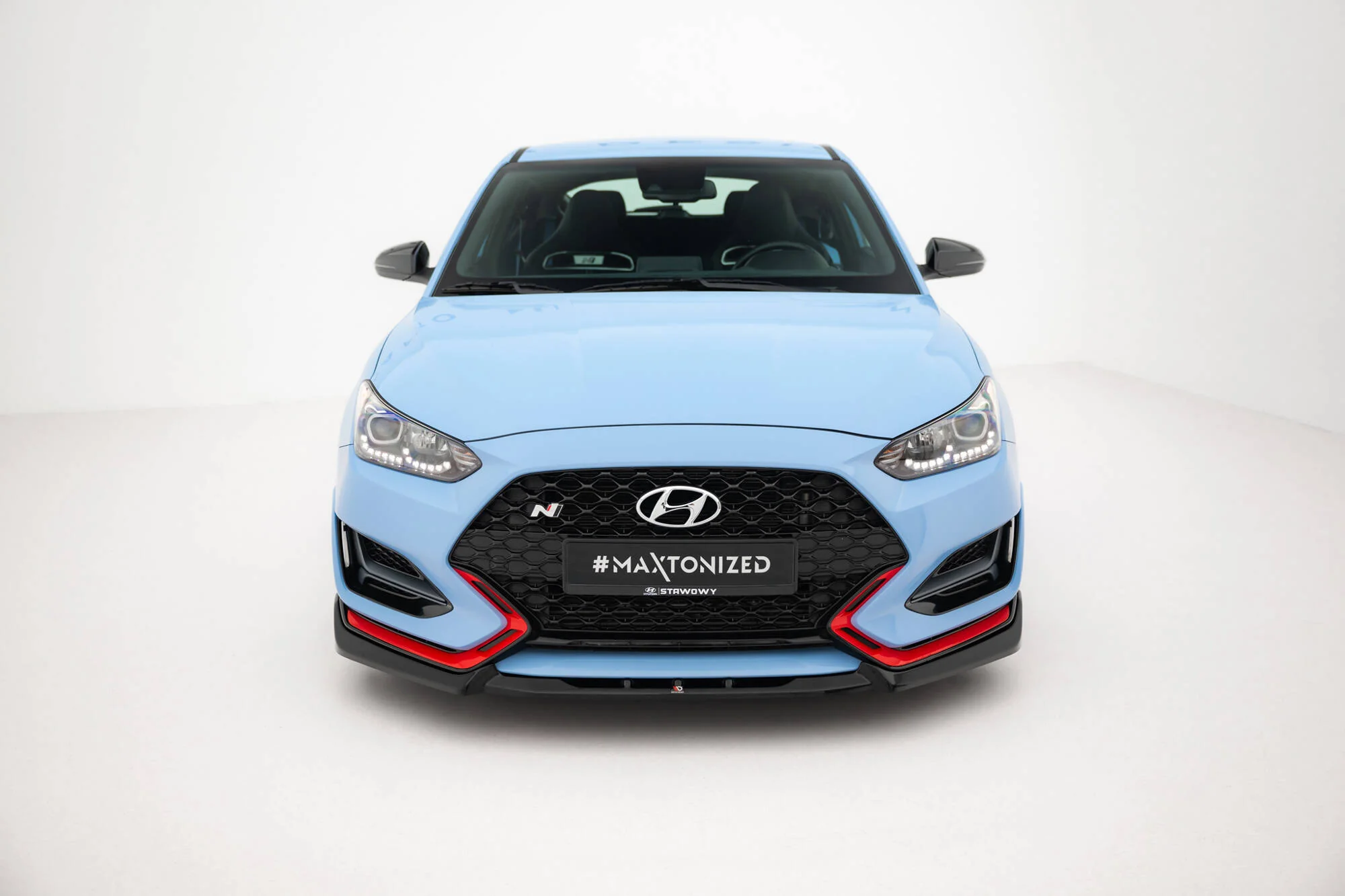 Front Splitter V.2 Hyundai Veloster N Mk2 - Image 3