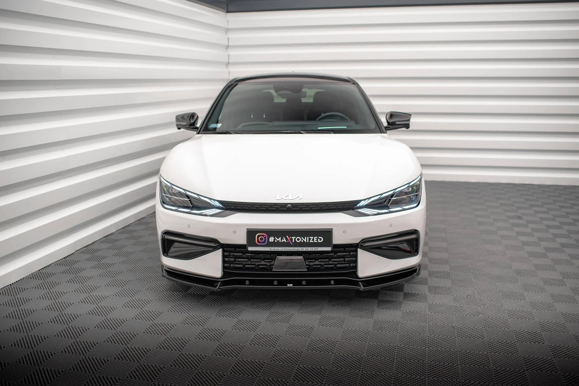 FRONT SPLITTER V.2 KIA EV6 GT-LINE MK1 - Image 4