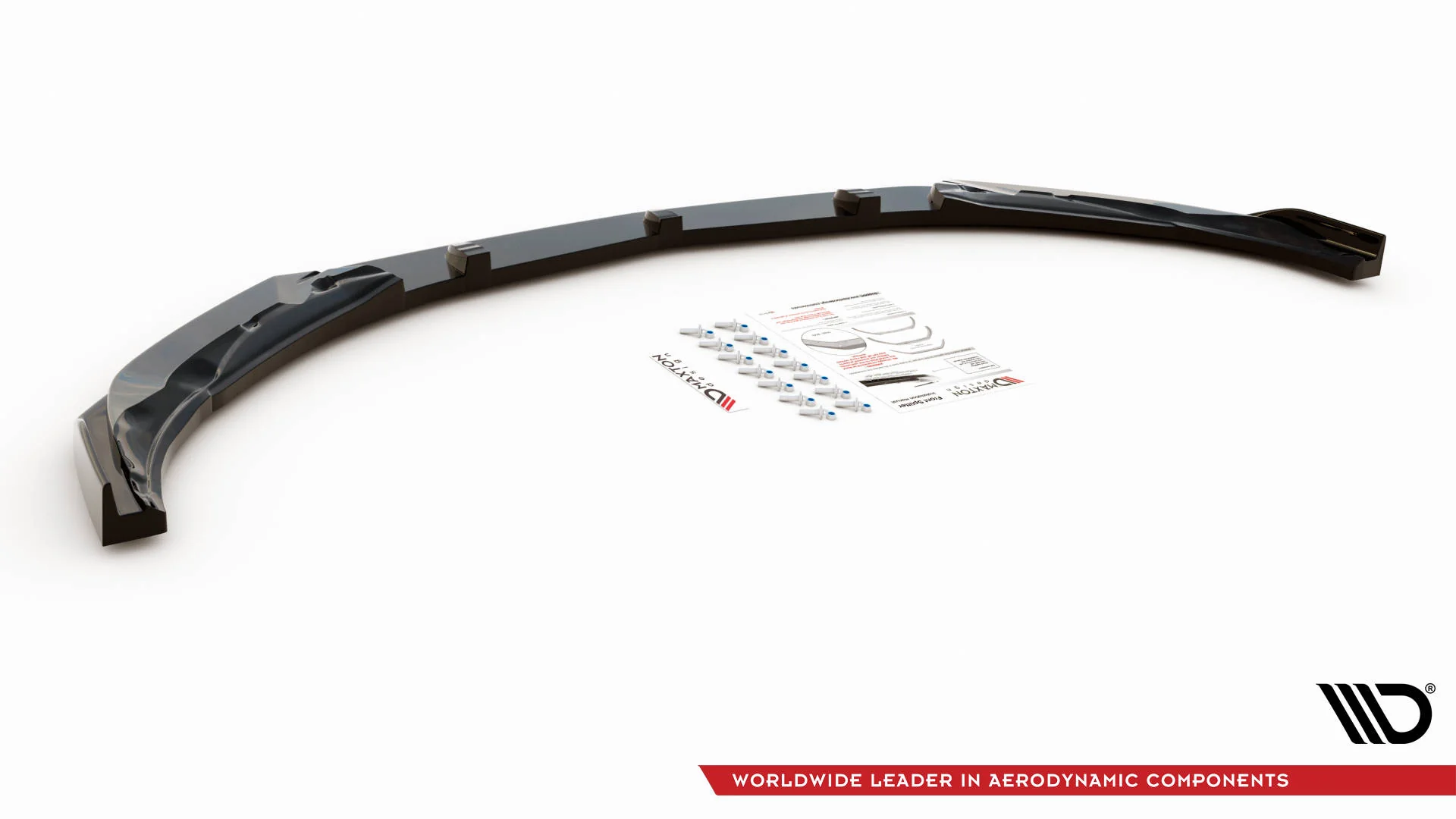 Front Splitter V.2 Mercedes-AMG C63 Coupe AMG Aero Pack C205 Facelift - Image 4
