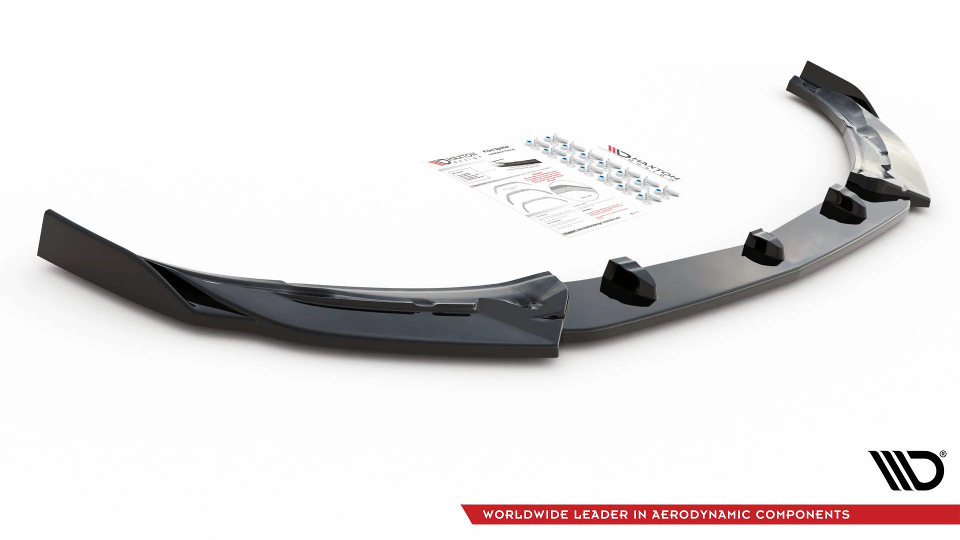 Front Splitter V.2 Mercedes-AMG C63 Coupe AMG Aero Pack C205 Facelift - Image 5