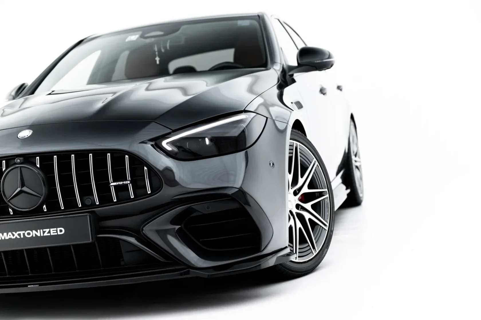Front Splitter V.2 Mercedes-AMG C63 Sedan / Estate W206 / S206 - Image 3