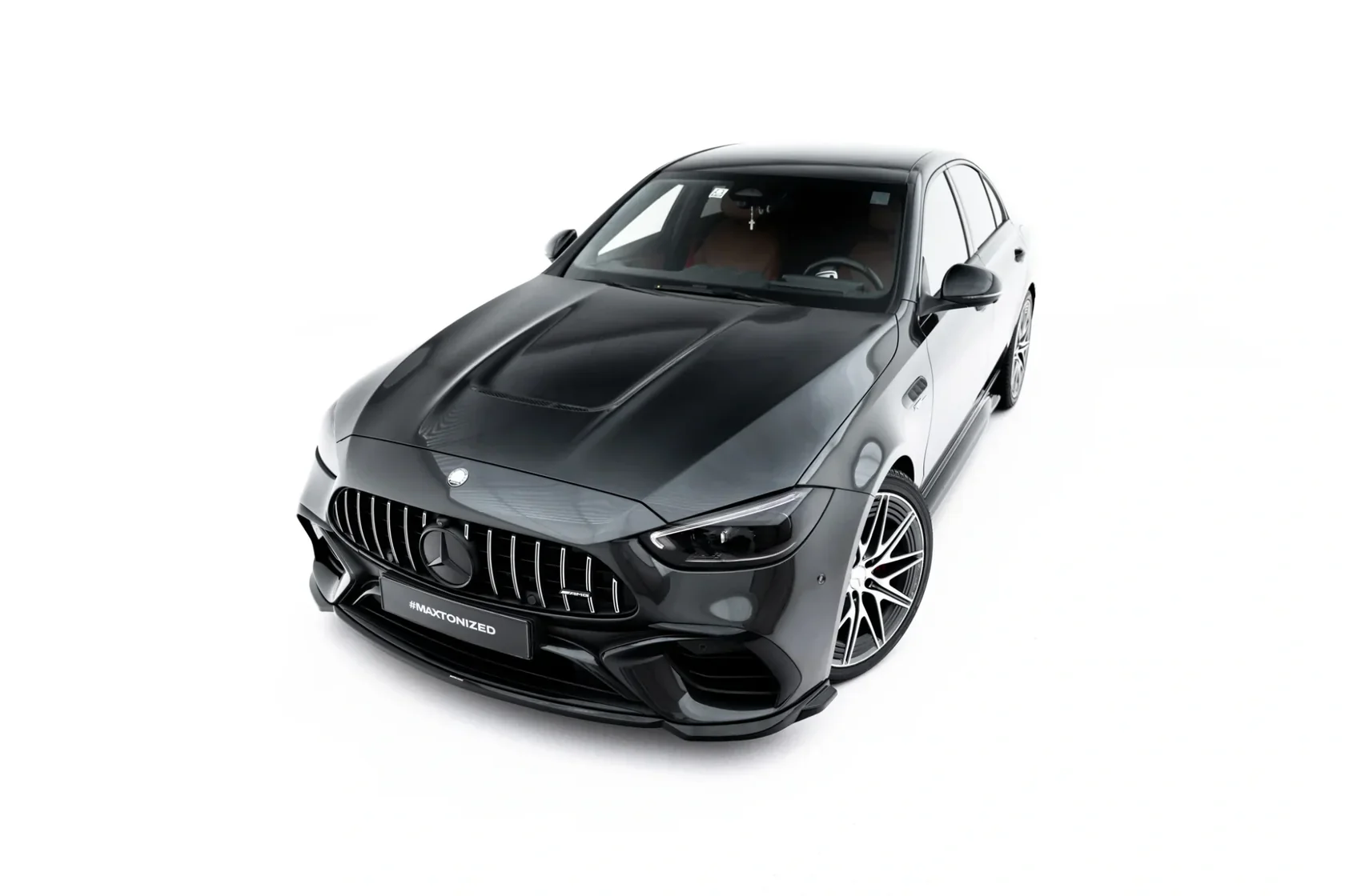 Front Splitter V.2 Mercedes-AMG C63 Sedan / Estate W206 / S206 - Image 4