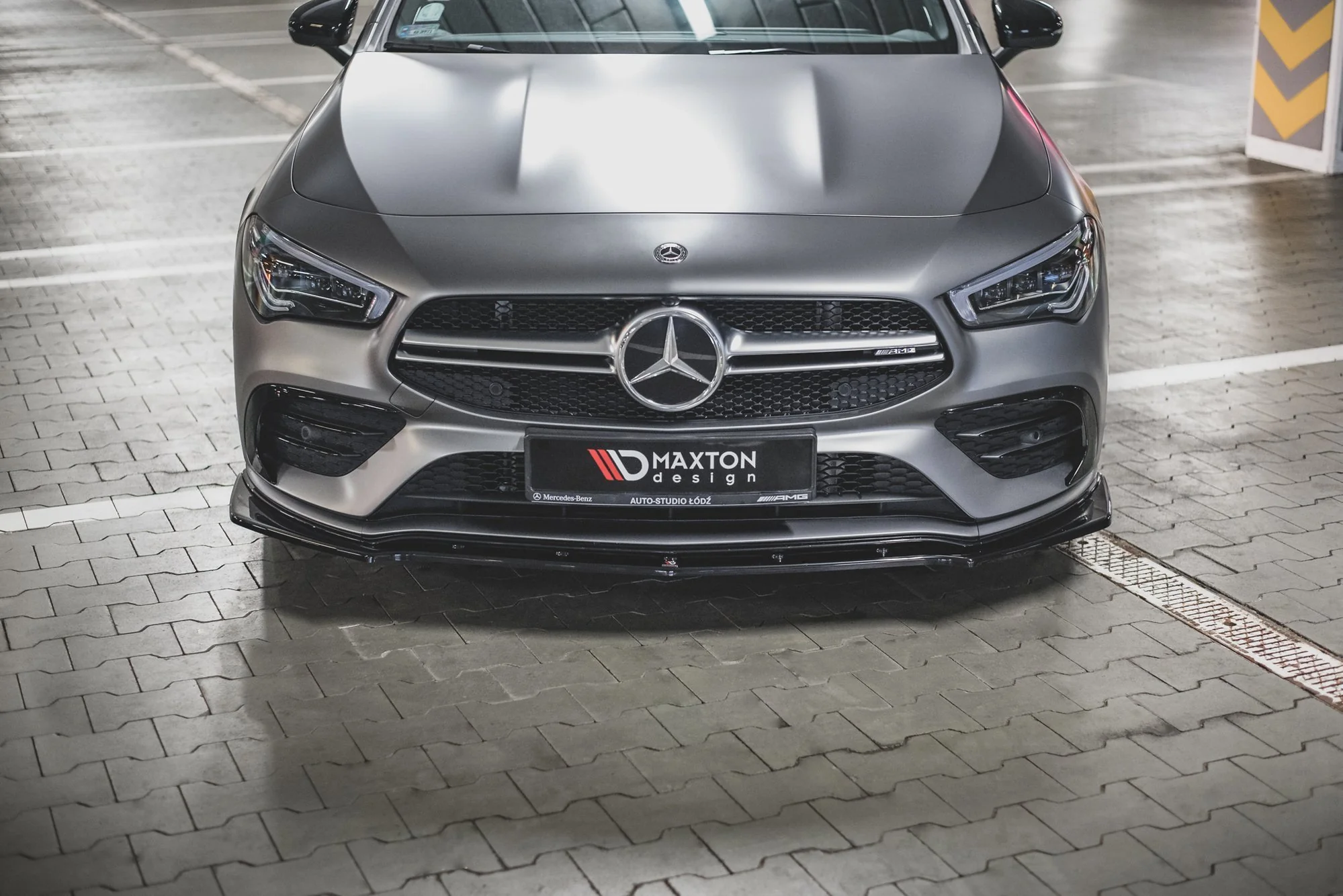 FRONT SPLITTER V.2 MERCEDES-AMG CLA 35 AERO C118 - Image 3