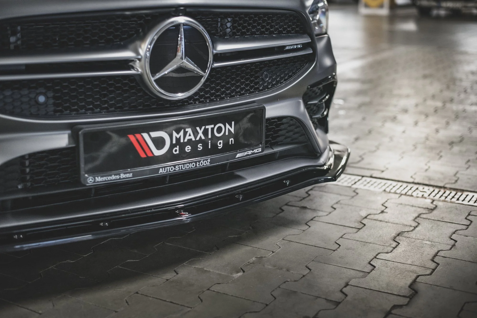 FRONT SPLITTER V.2 MERCEDES-AMG CLA 35 AERO C118 - Image 4