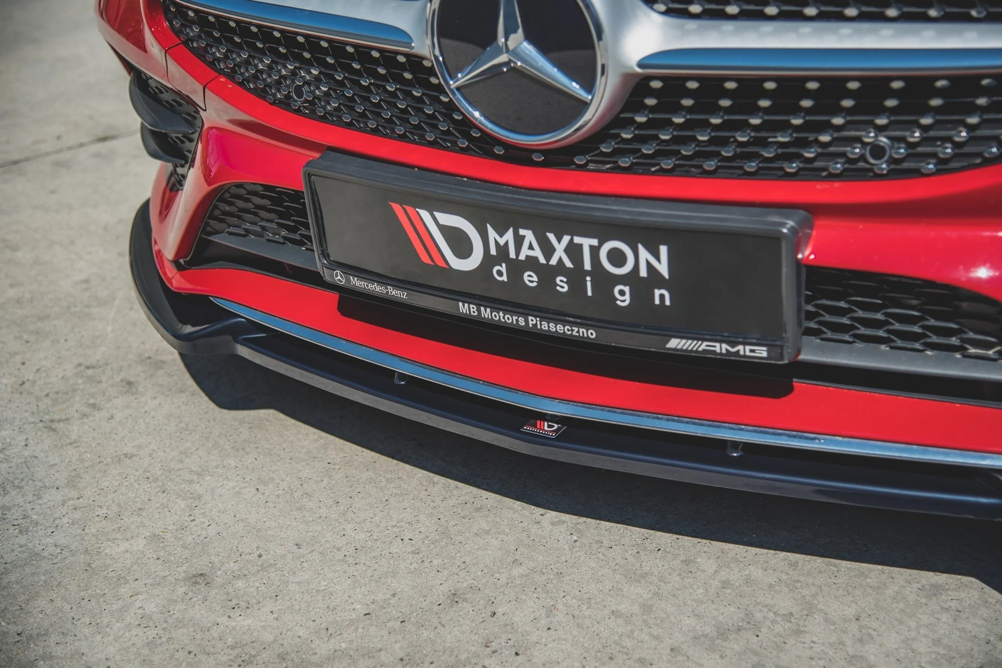 FRONT SPLITTER V.2 MERCEDES-BENZ CLA A35 AMG / AMG-LINE C118 - Image 6