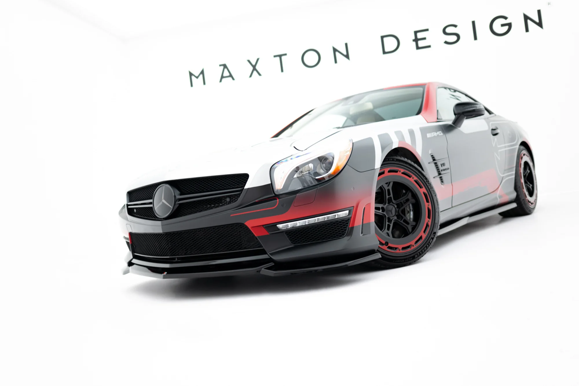 Front Splitter V.2 Mercedes-Benz SL 63 AMG R231 - Image 4