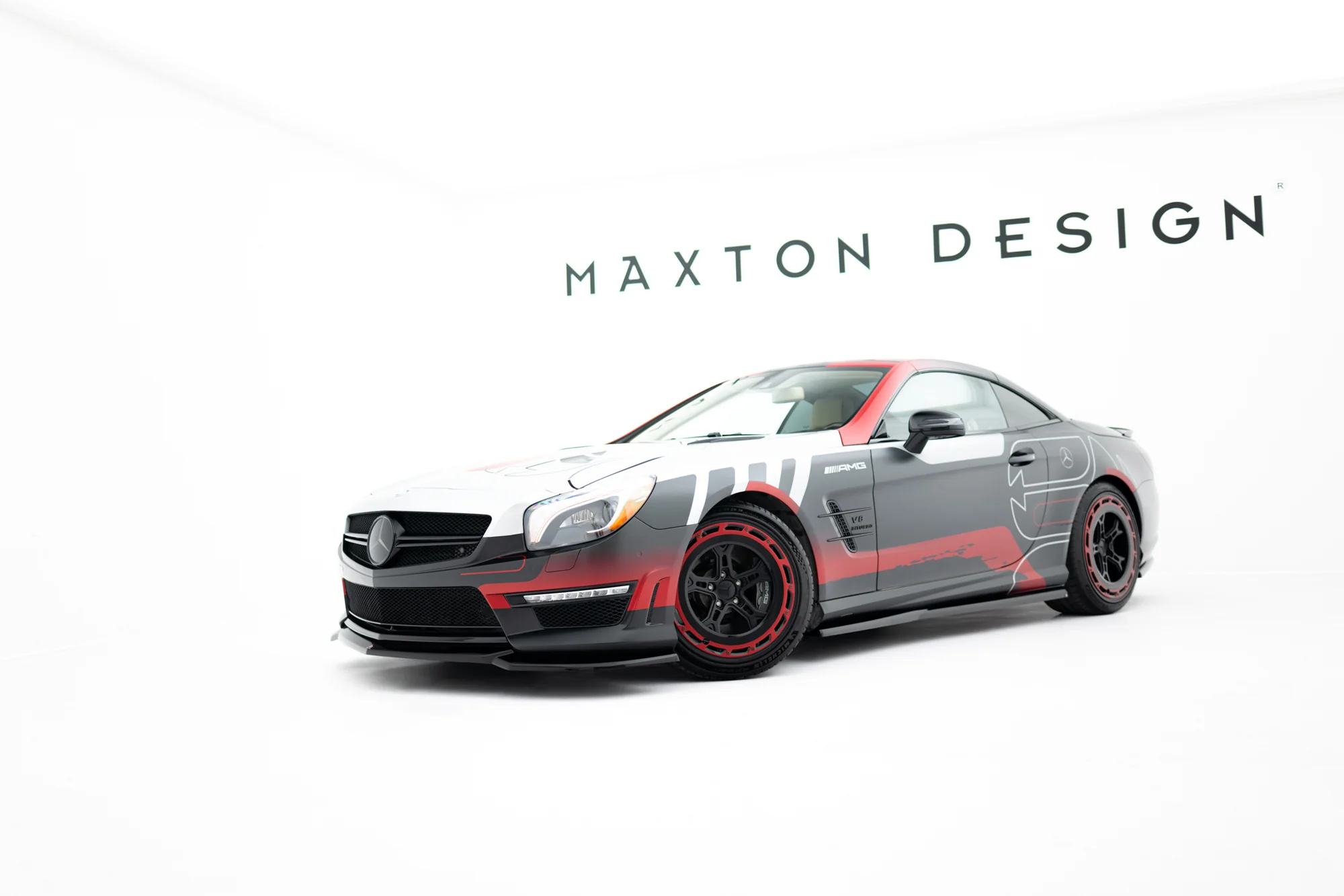Front Splitter V.2 Mercedes-Benz SL 63 AMG R231 - Image 5