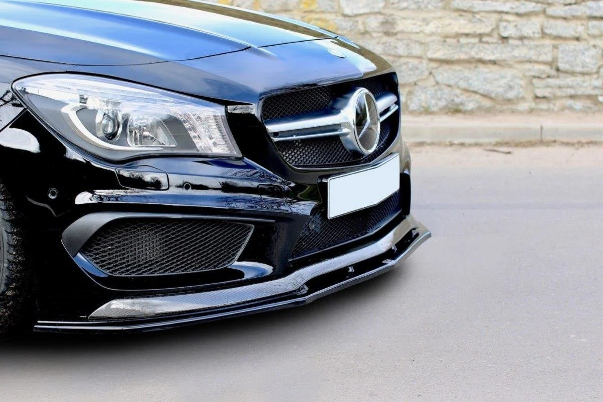 FRONT SPLITTER V.2 MERCEDES CLA 45 AMG C117 (PREFACE) - Image 3
