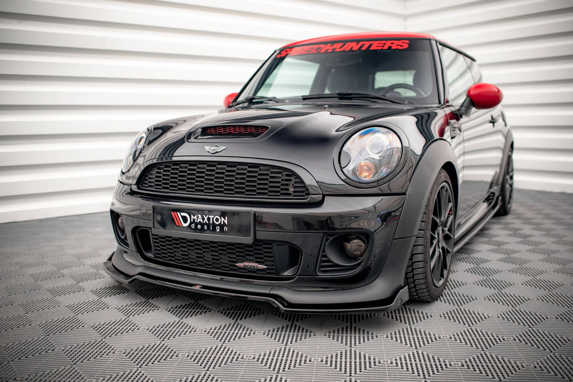 FRONT SPLITTER V.2 MINI COOPER JOHN COOPER WORKS R56 - Image 3