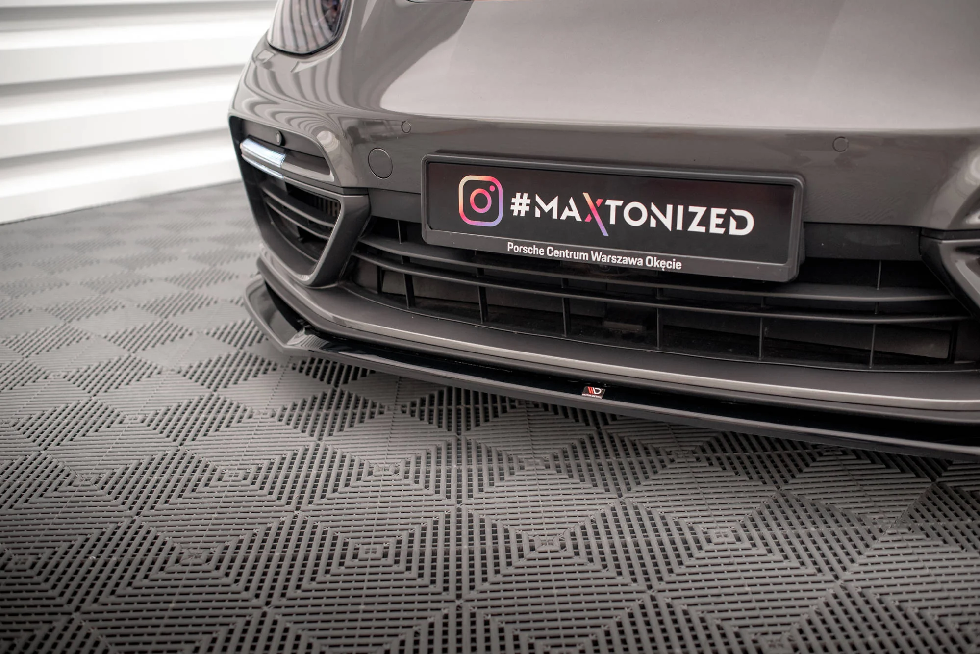 FRONT SPLITTER V.2 PORSCHE PANAMERA Turbo S E-HYBRID 971 - Image 3
