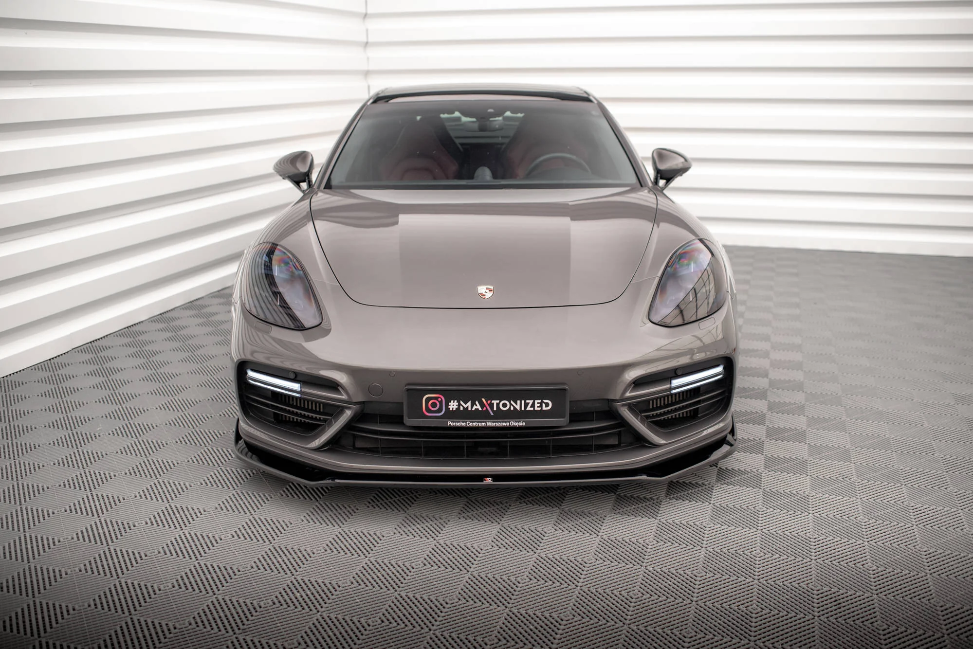 FRONT SPLITTER V.2 PORSCHE PANAMERA Turbo S E-HYBRID 971 - Image 4