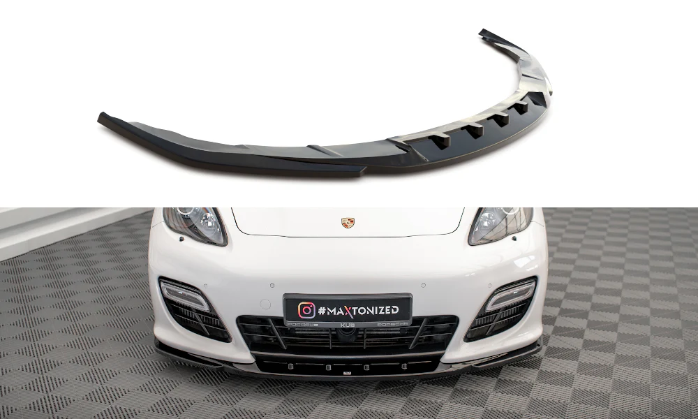 FRONT SPLITTER V.2 PORSCHE PANAMERA TURBO 970