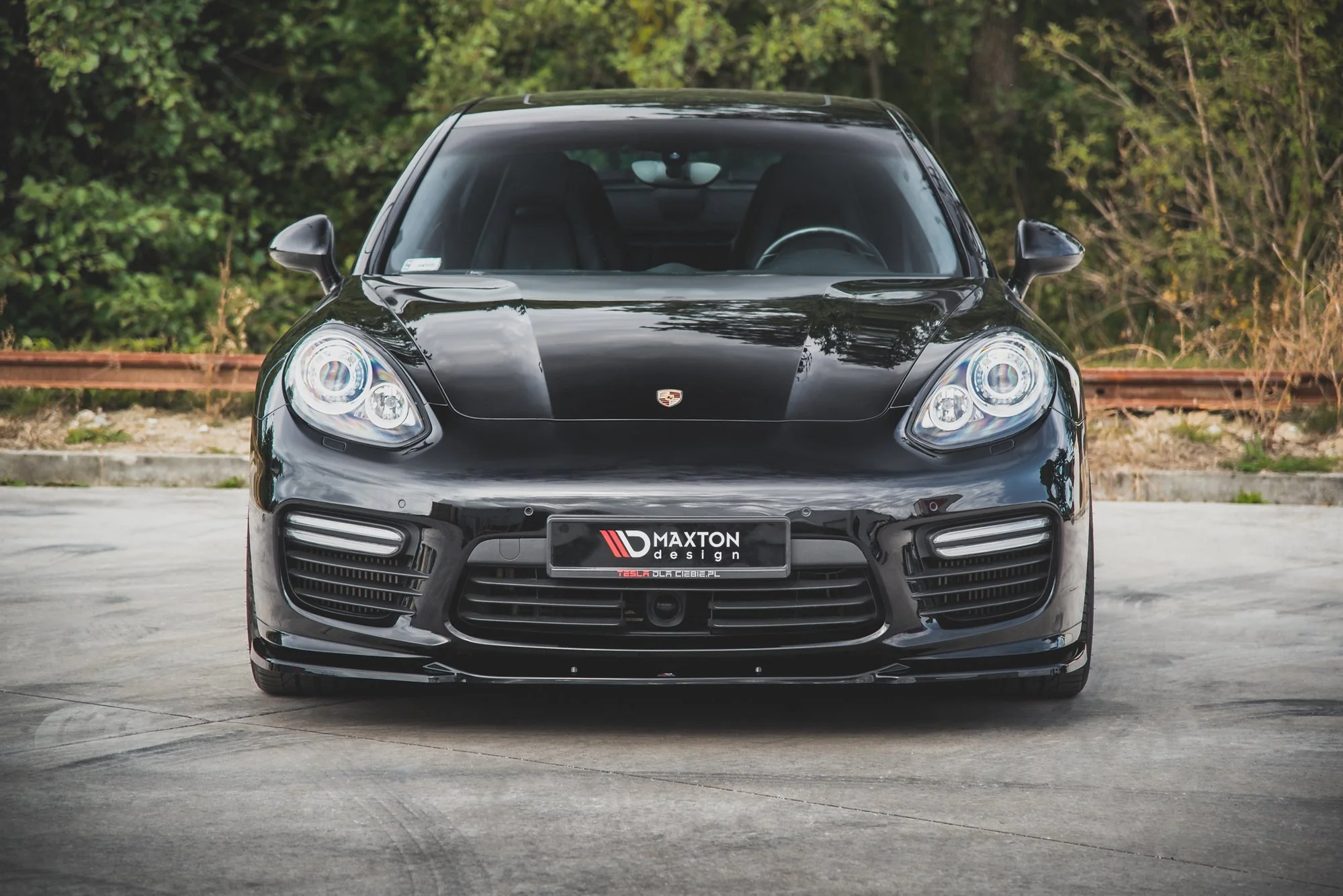 FRONT SPLITTER V.2 PORSCHE PANAMERA TURBO 970 FACELIFT - Image 3