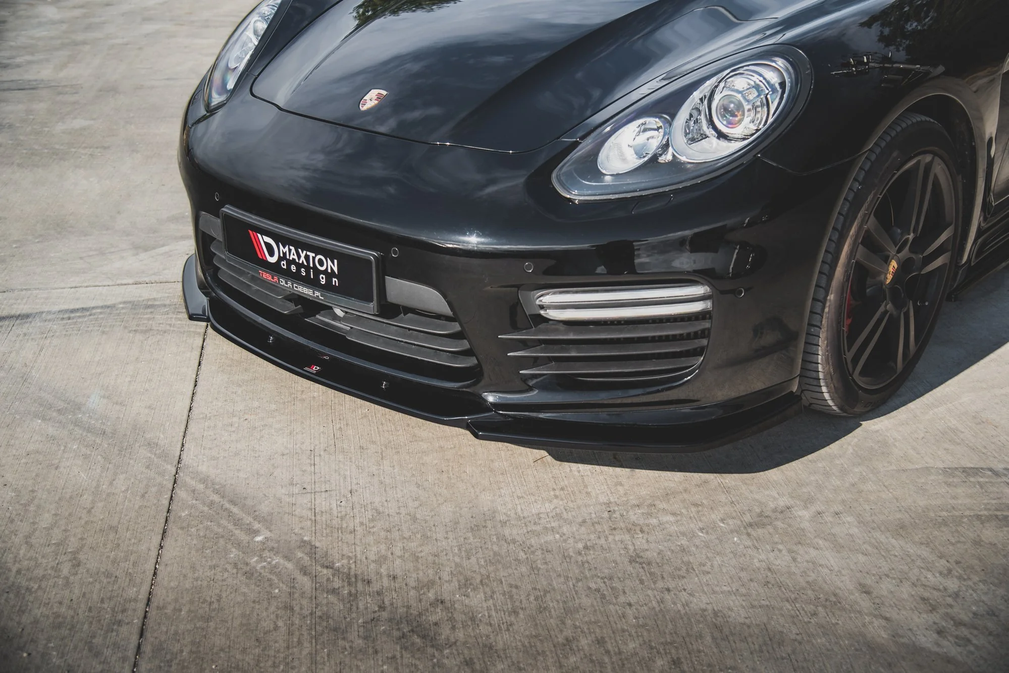 FRONT SPLITTER V.2 PORSCHE PANAMERA TURBO 970 FACELIFT - Image 5