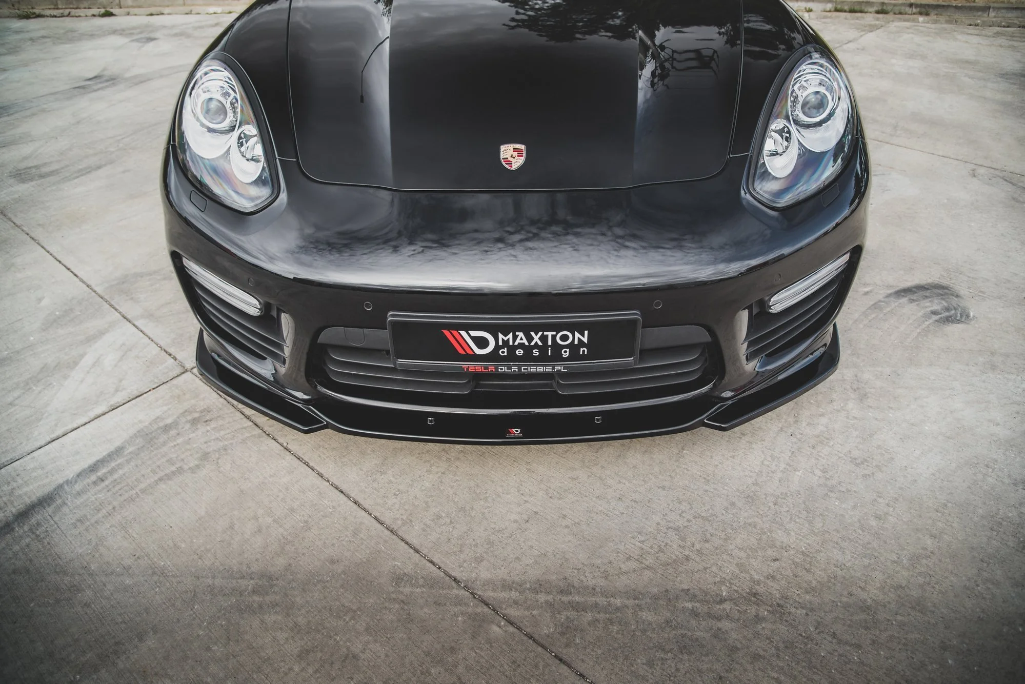 FRONT SPLITTER V.2 PORSCHE PANAMERA TURBO 970 FACELIFT - Image 6